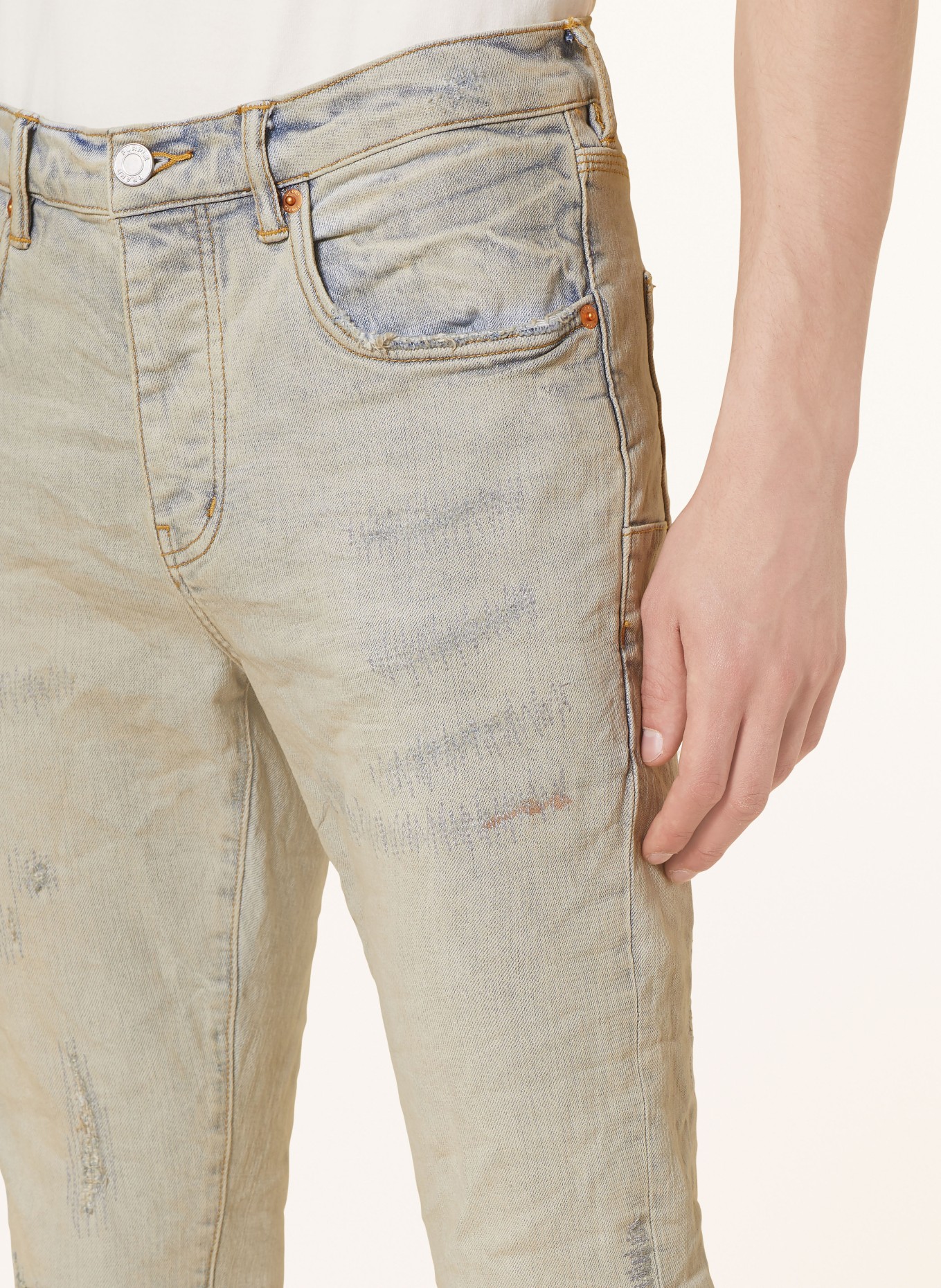 PURPLE BRAND Jeans P001 Skinny Fit, Farbe: Superlight (Bild 5)