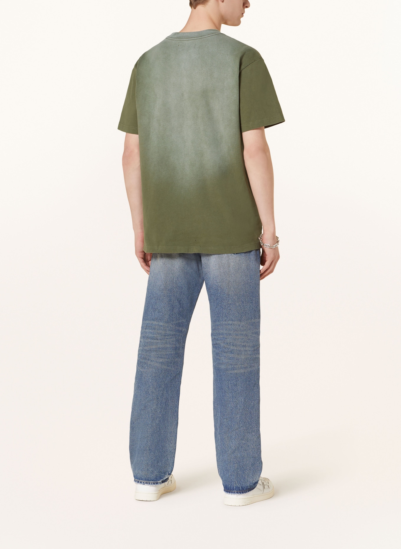 PURPLE BRAND T-Shirt, Farbe: OLIV/ GELB (Bild 3)