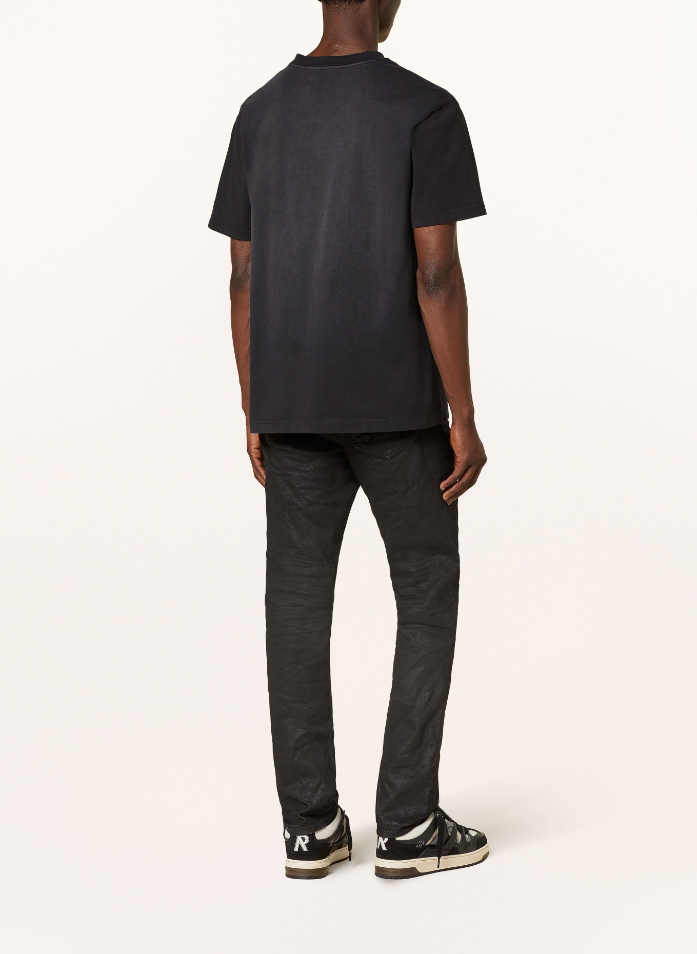 PURPLE BRAND T-shirt, Color: BLACK (Image 3)