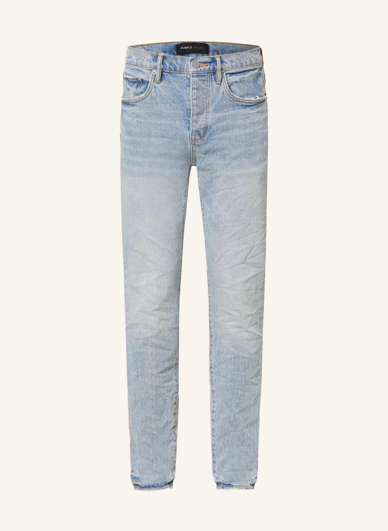 PURPLE BRAND Jeans Slim Straight Fit, Farbe: LIGHT INDIGO (Bild 1)
