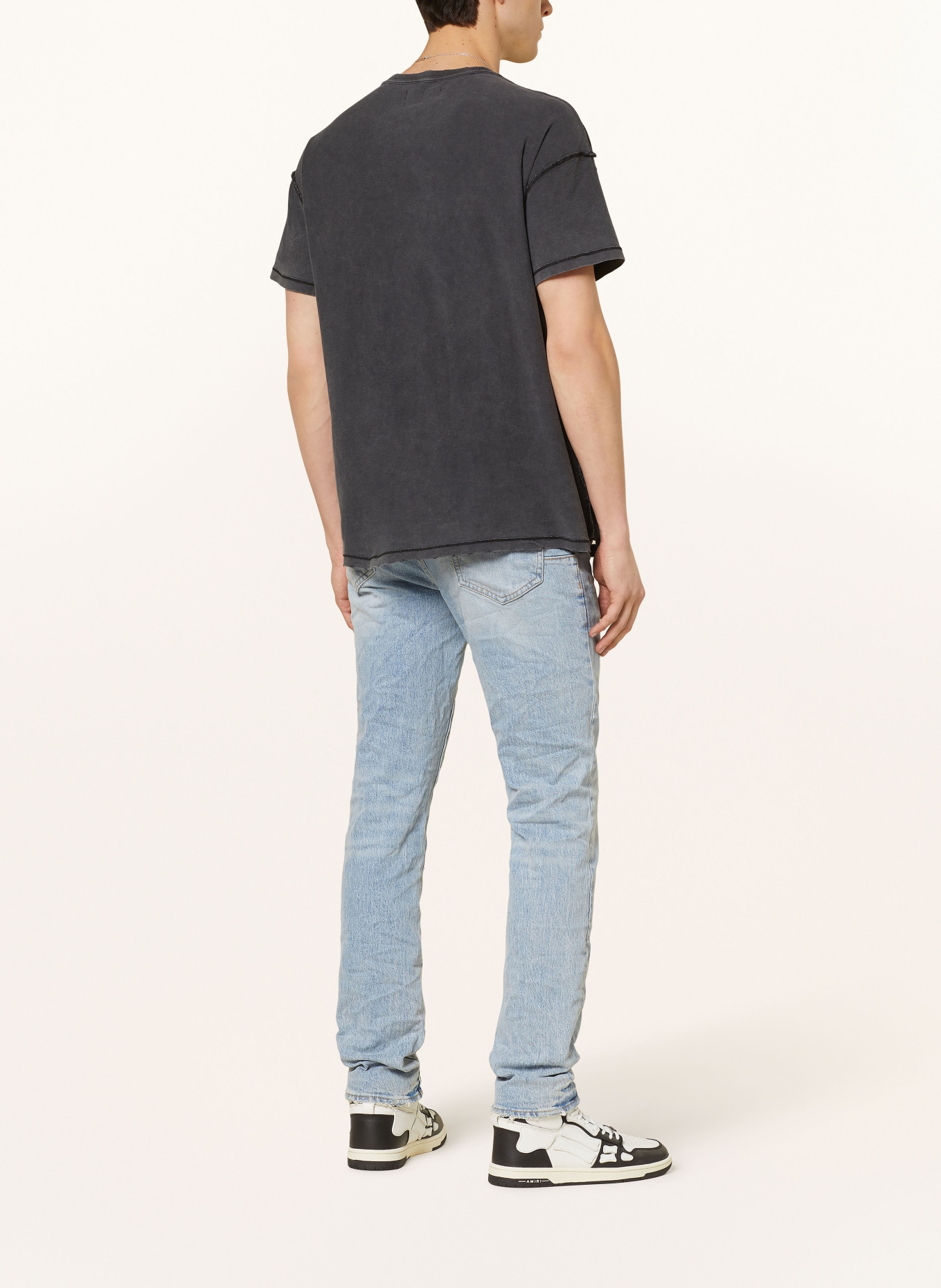 PURPLE BRAND Jeans Slim Straight Fit, Farbe: LIGHT INDIGO (Bild 3)