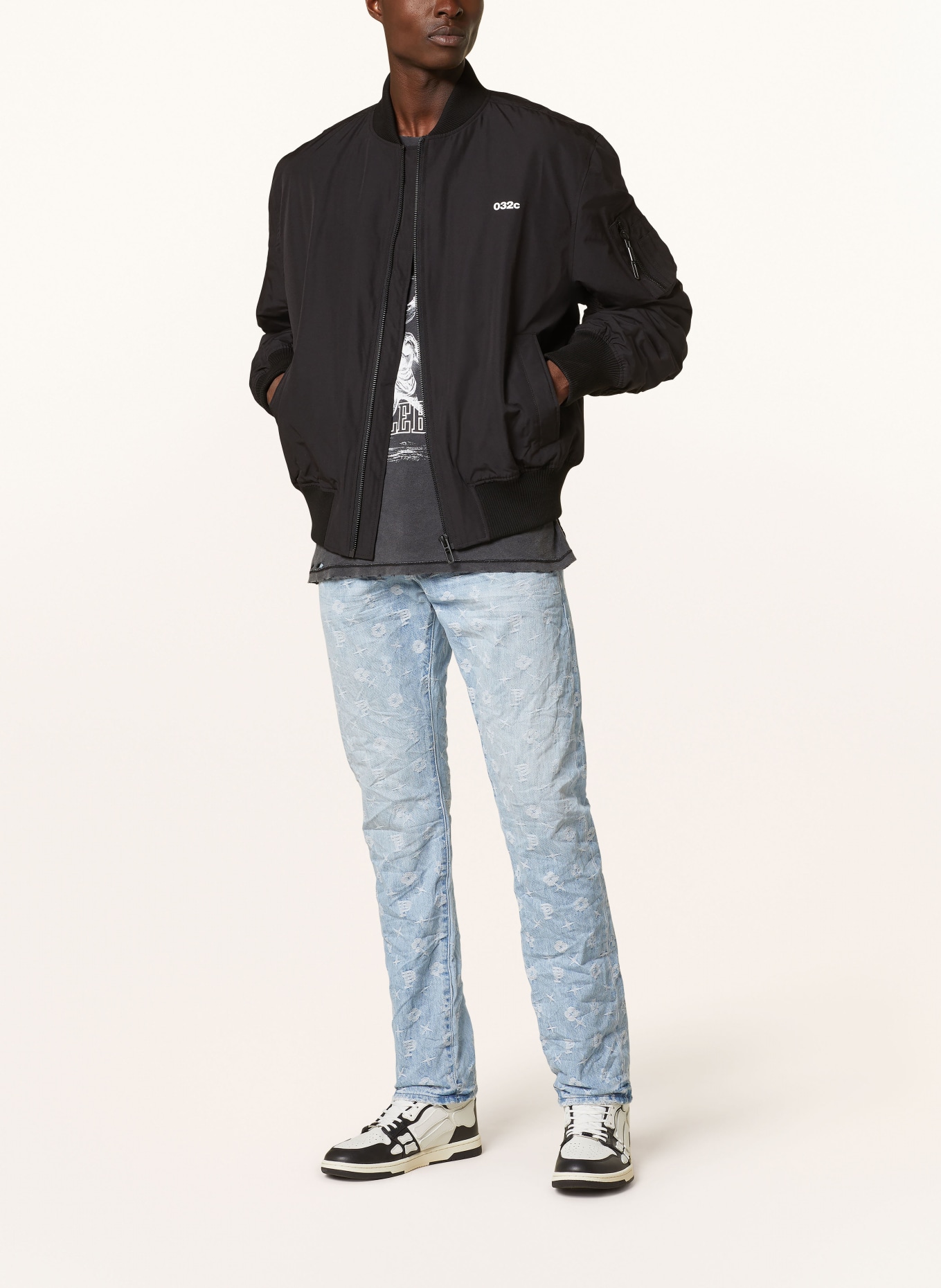 PURPLE BRAND Jeans Slim Fit, Farbe: LT INDIGO (Bild 2)