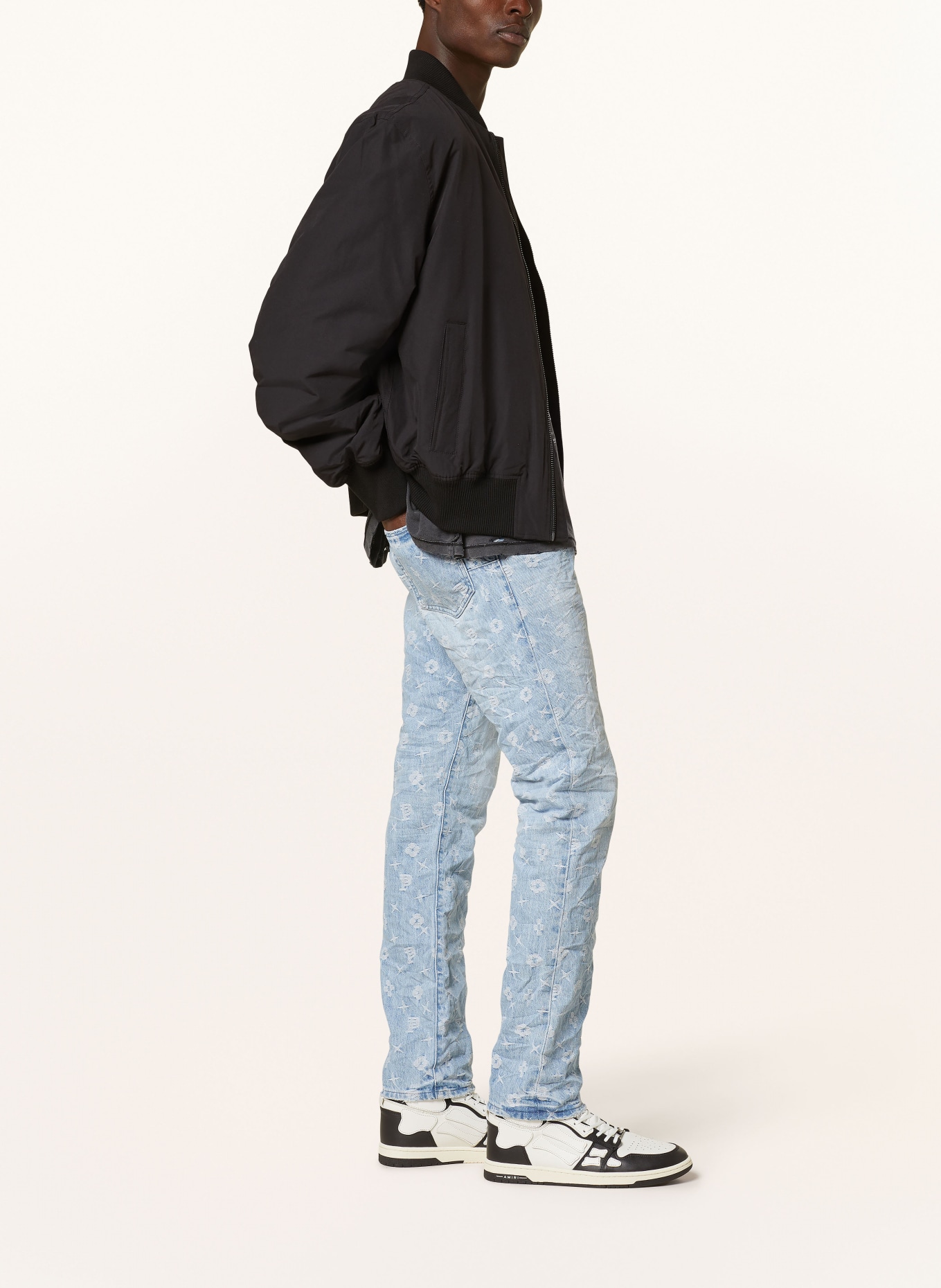 PURPLE BRAND Jeans Slim Fit, Farbe: LT INDIGO (Bild 4)