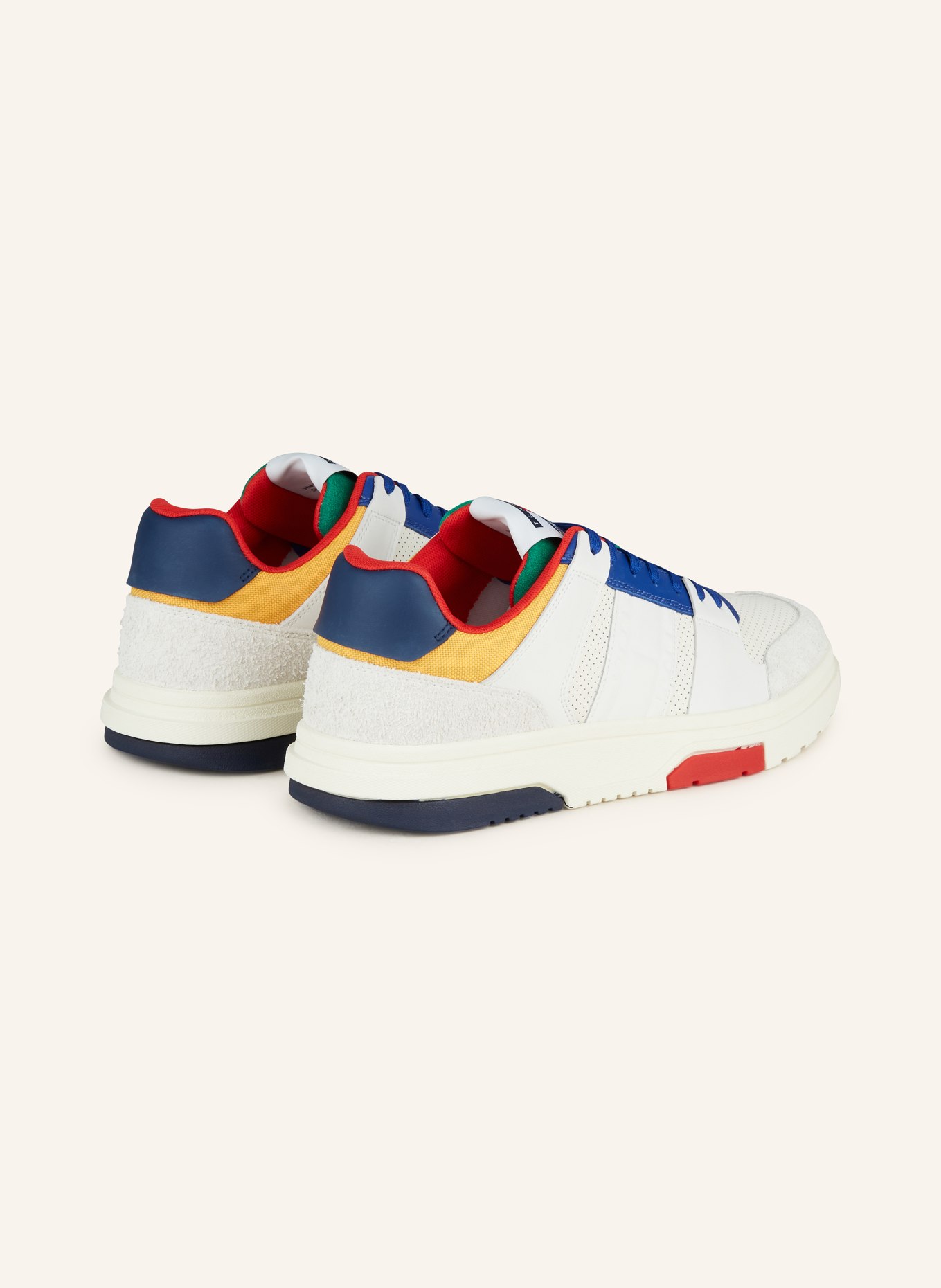 TOMMY HILFIGER Sneakers THE BROOKLYN ARCHIVE GAMES, Color: ECRU/ BLUE/ RED (Image 2)