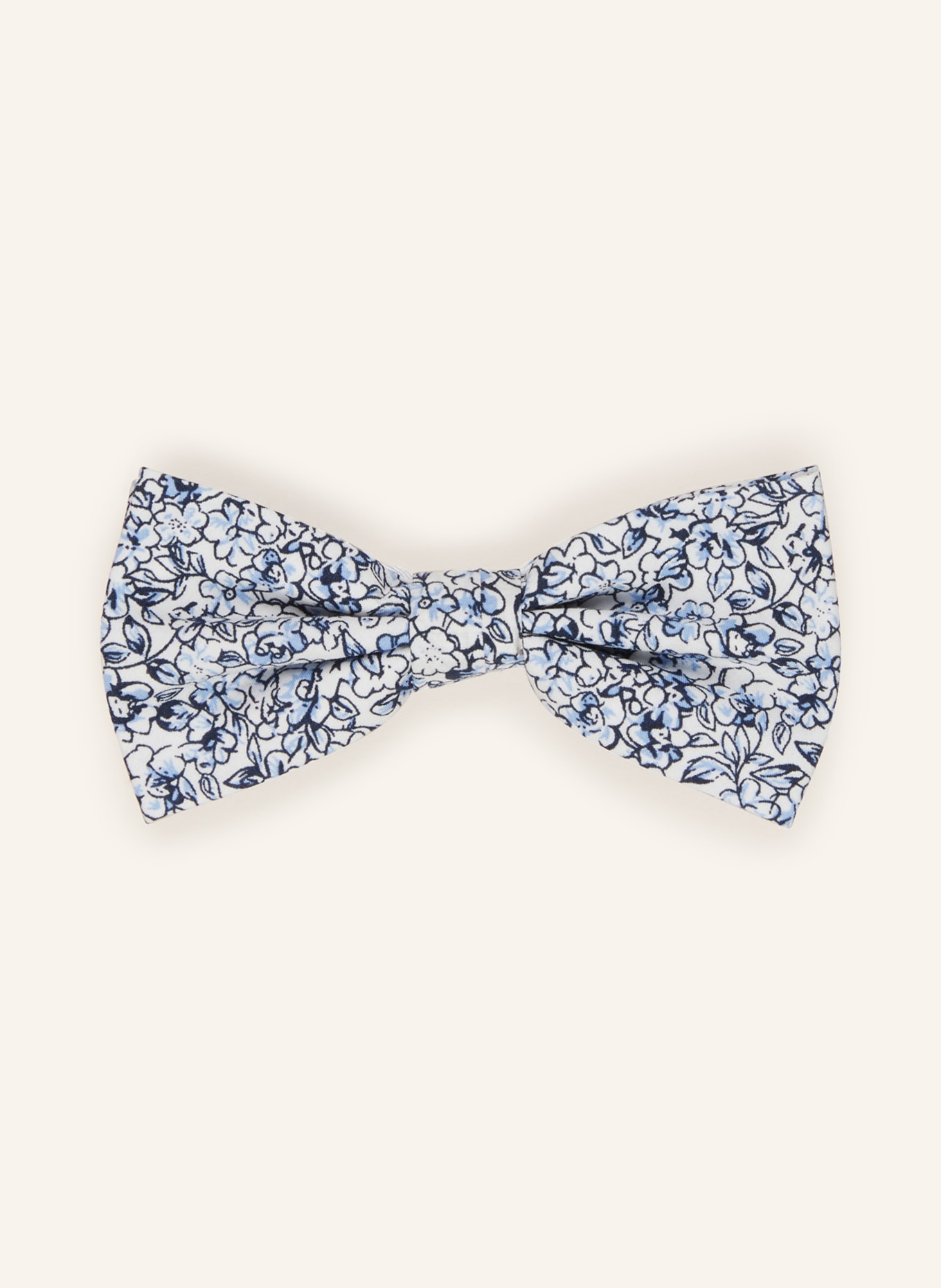 Prince BOWTIE Set: Bow tie and pocket square, Color: LIGHT BLUE/ WHITE/ DARK BLUE (Image 2)