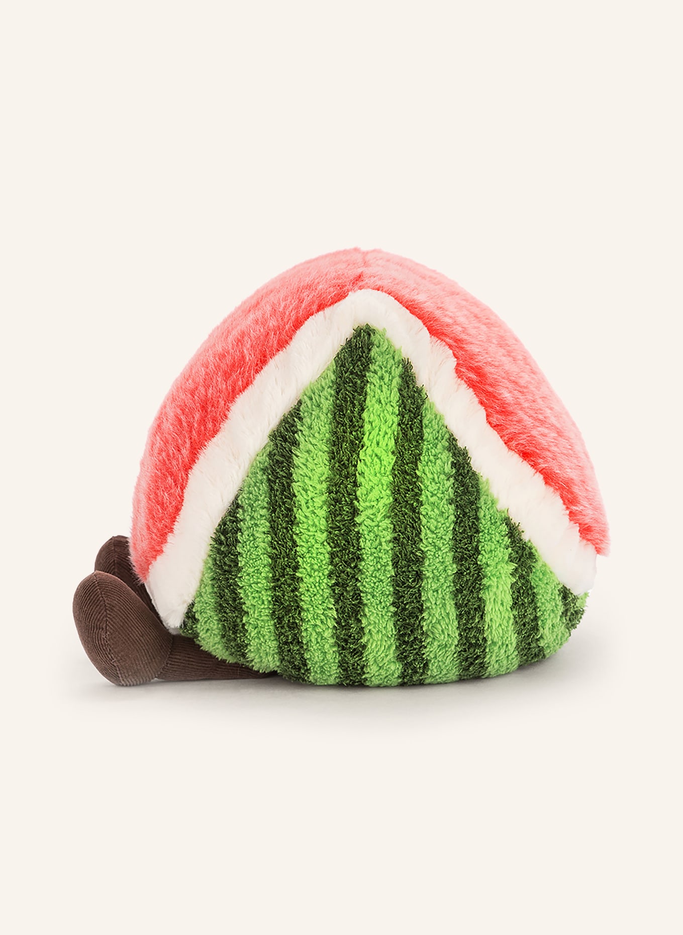 Jellycat Wassermelone-Kuscheltier AMUSABLE WATERMELON, Farbe: ROT/ GRÜN/ WEISS (Bild 3)