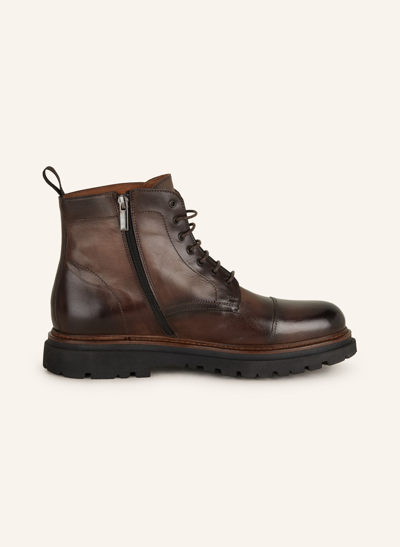 PAUL Lace-up low-top boots, Color: DARK BROWN (Image 5)