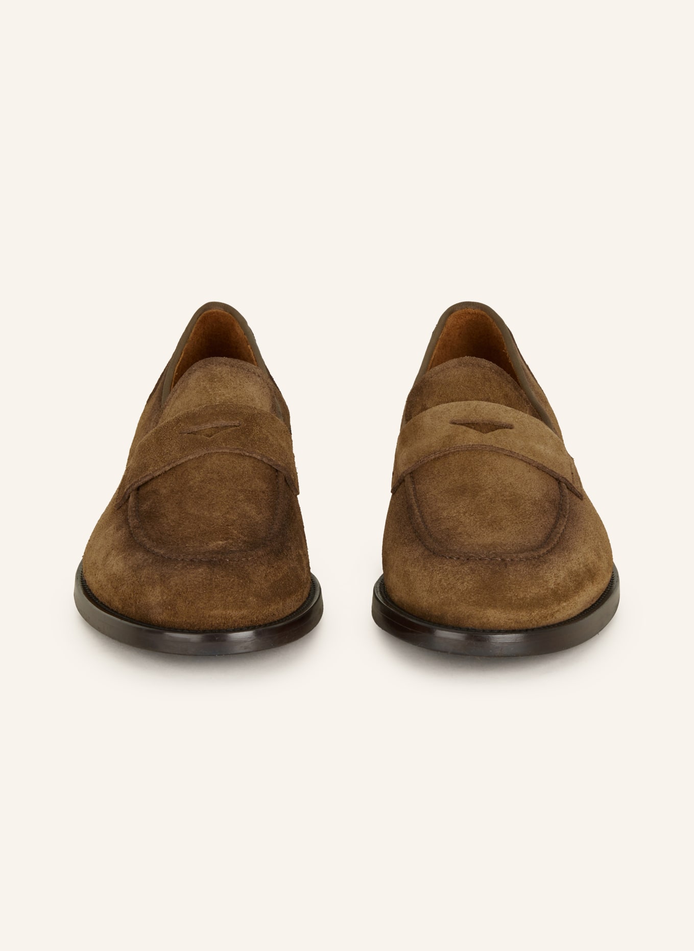 PAUL Penny loafers: BRĄZOWY