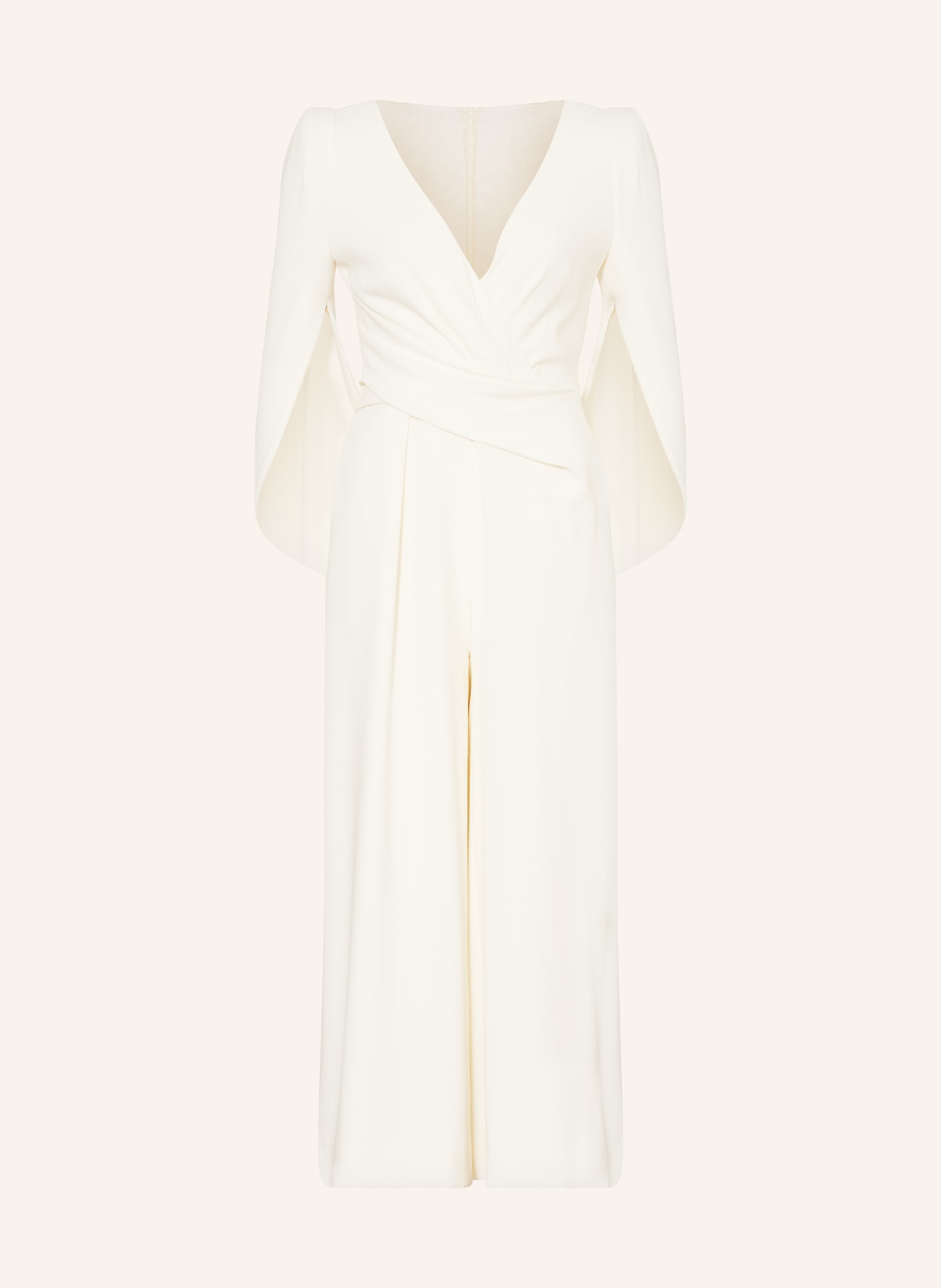 TALBOT RUNHOF Jumpsuit with lace, Color: ECRU (Image 1)
