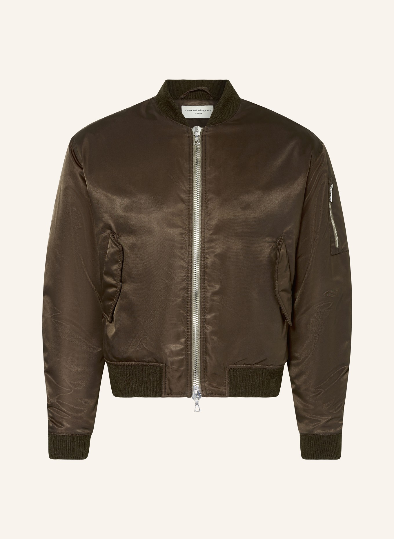 Officine Générale Blouson JUNO: DUNKELBRAUN