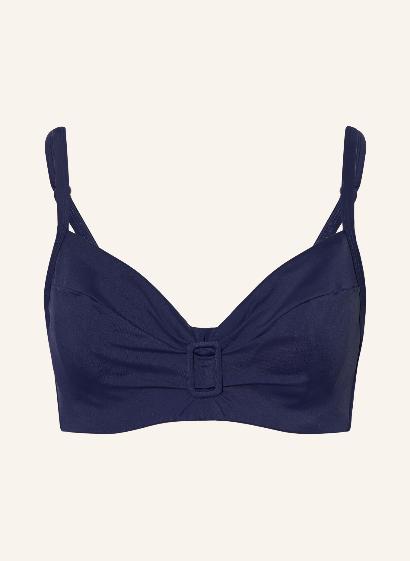 FEMILET Bralette bikini top BEACH CLUB SOLIDS Backpacks RIVERO, Color: DARK BLUE (Image 1)