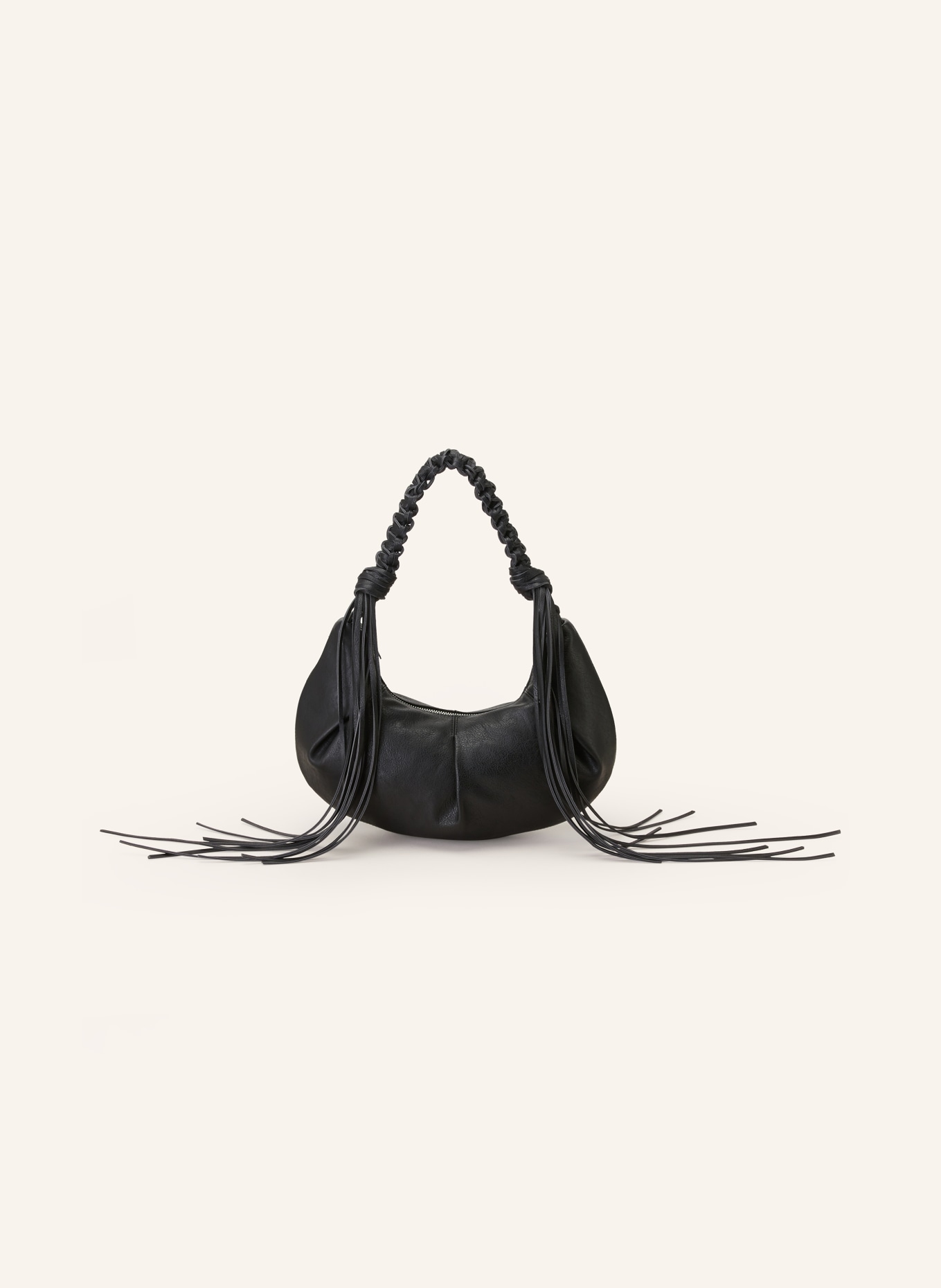 HOLZWEILER Hobo bag COCOON SMALL, Color: BLACK (Image 1)