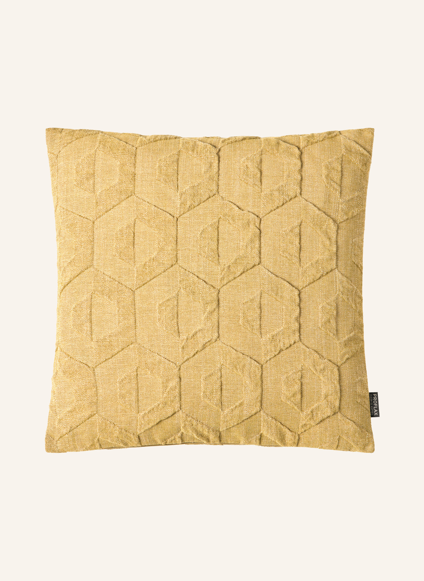 PROFLAX Decorative cushion cover, Color: YELLOW (Image 1)