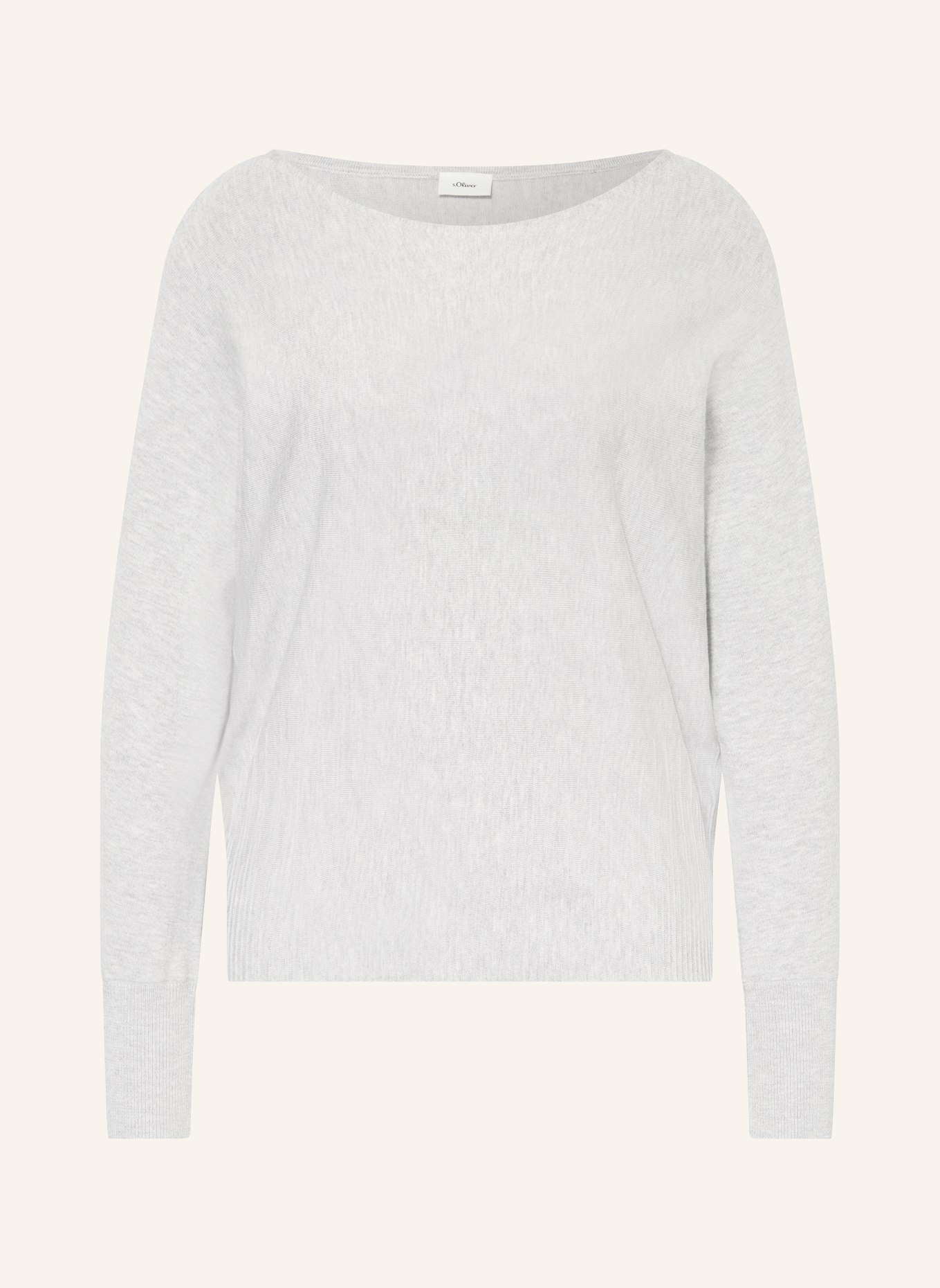 s.Oliver BLACK LABEL Sweater, Color: LIGHT GRAY (Image 1)