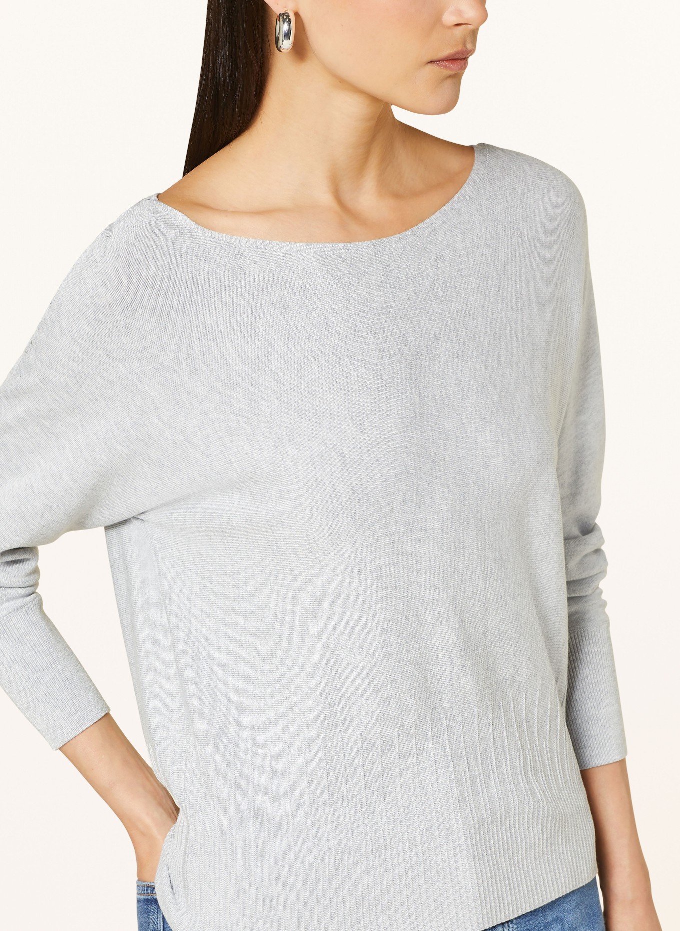 s.Oliver BLACK LABEL Sweater, Color: LIGHT GRAY (Image 4)