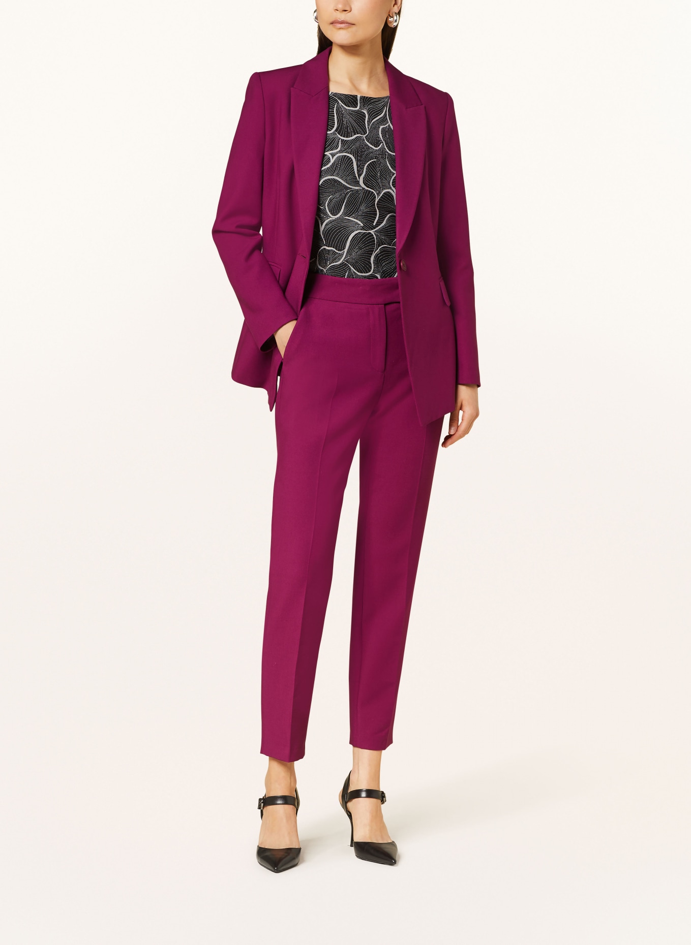 s.Oliver BLACK LABEL Trousers, Color: FUCHSIA (Image 2)