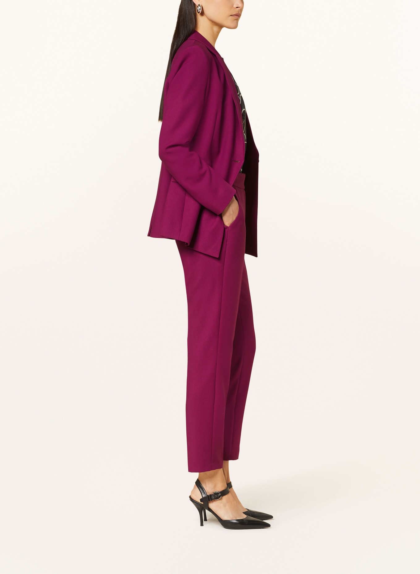 s.Oliver BLACK LABEL Trousers, Color: FUCHSIA (Image 3)