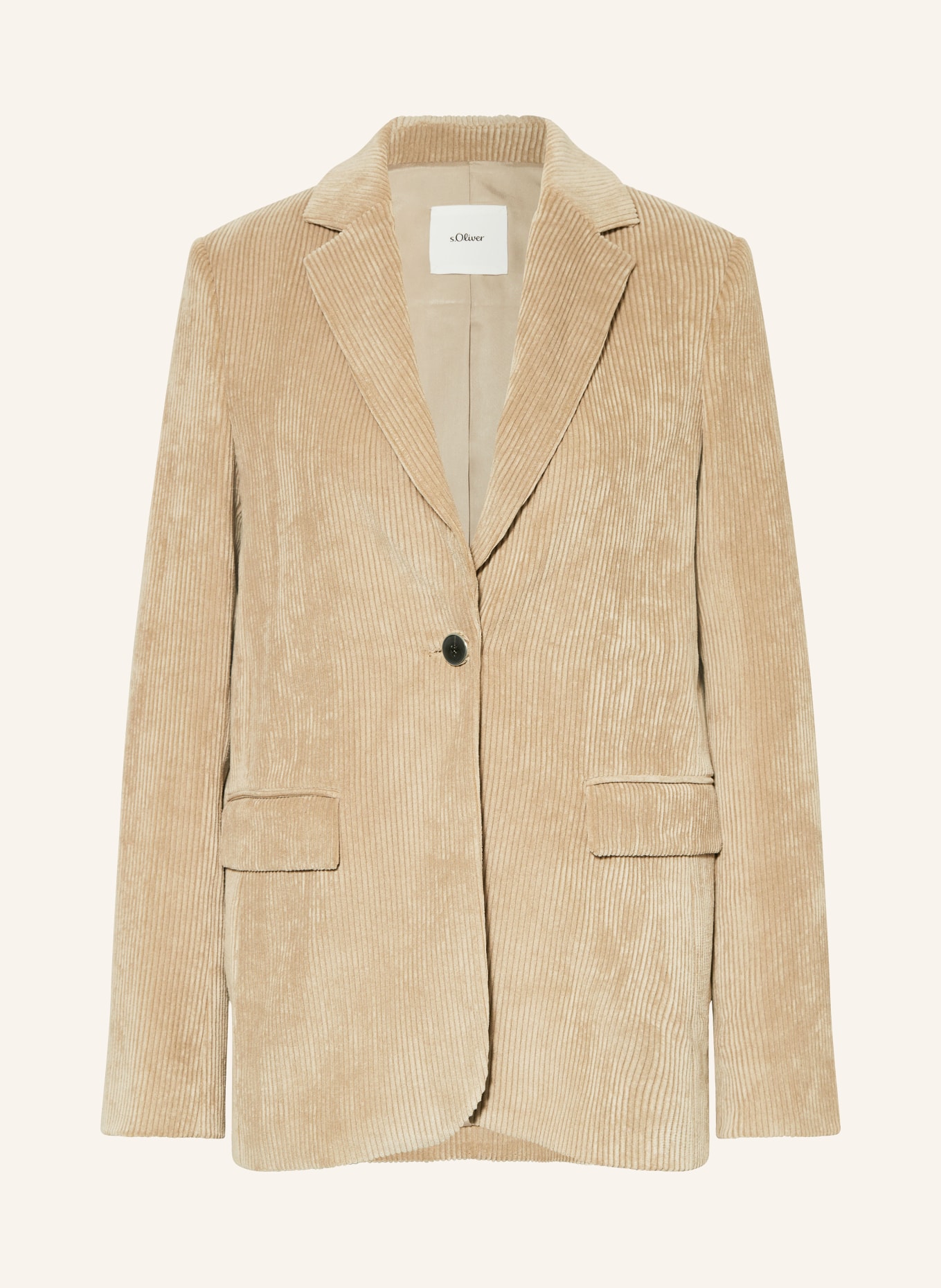 s.Oliver BLACK LABEL Cordblazer: BEIGE