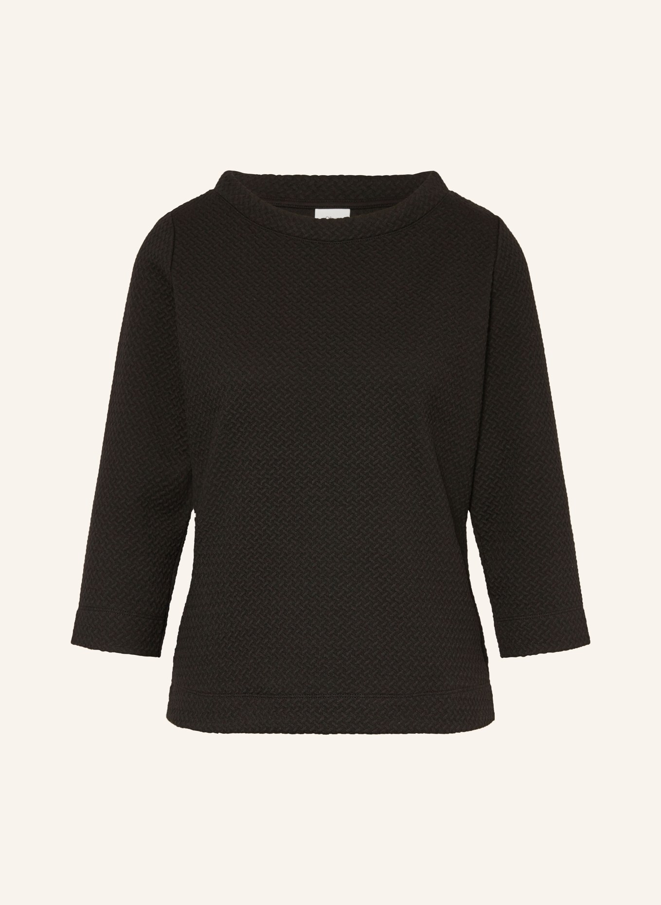 s.Oliver BLACK LABEL Sweatshirt mit 3 4 Arm