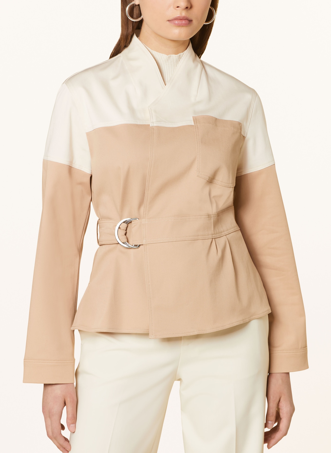 VANILIA Jacket, Color: CREAM/ BEIGE (Image 4)