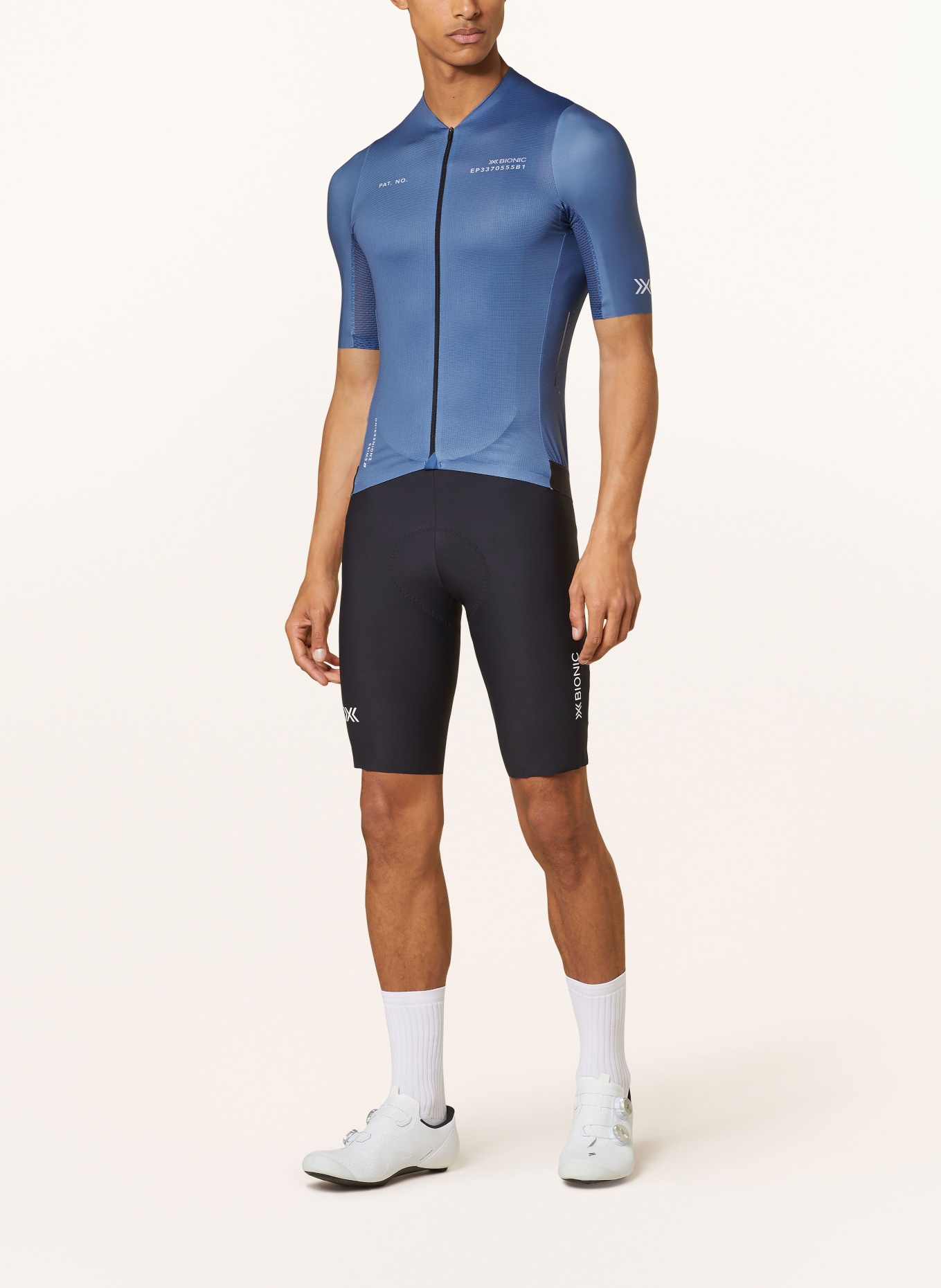 X-BIONIC Cycling jersey COREFUSION AERO, Color: BLUE GRAY/ BLACK (Image 2)