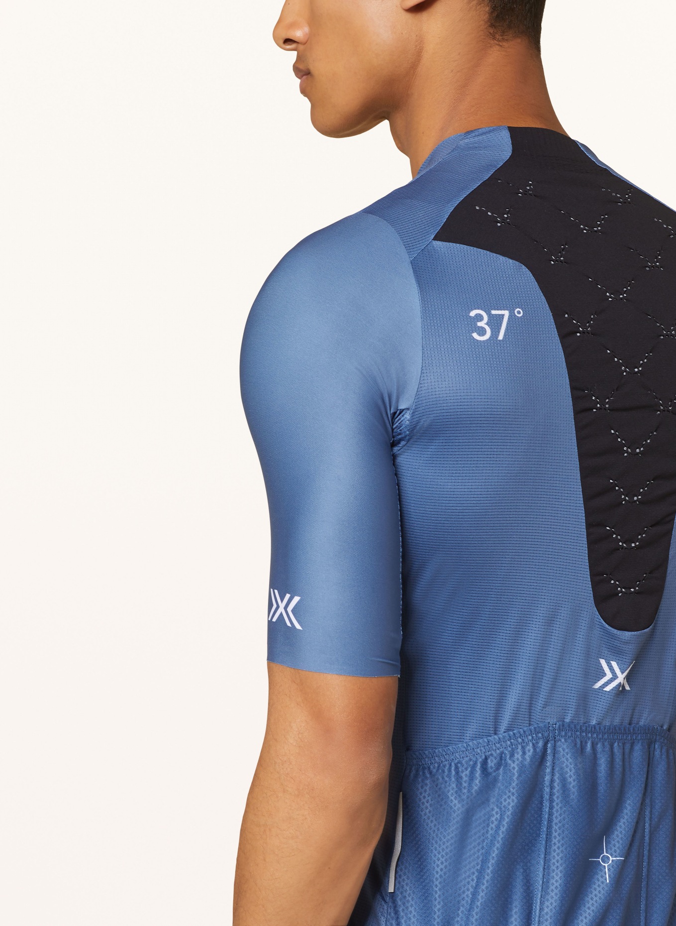 X-BIONIC Cycling jersey COREFUSION AERO, Color: BLUE GRAY/ BLACK (Image 4)
