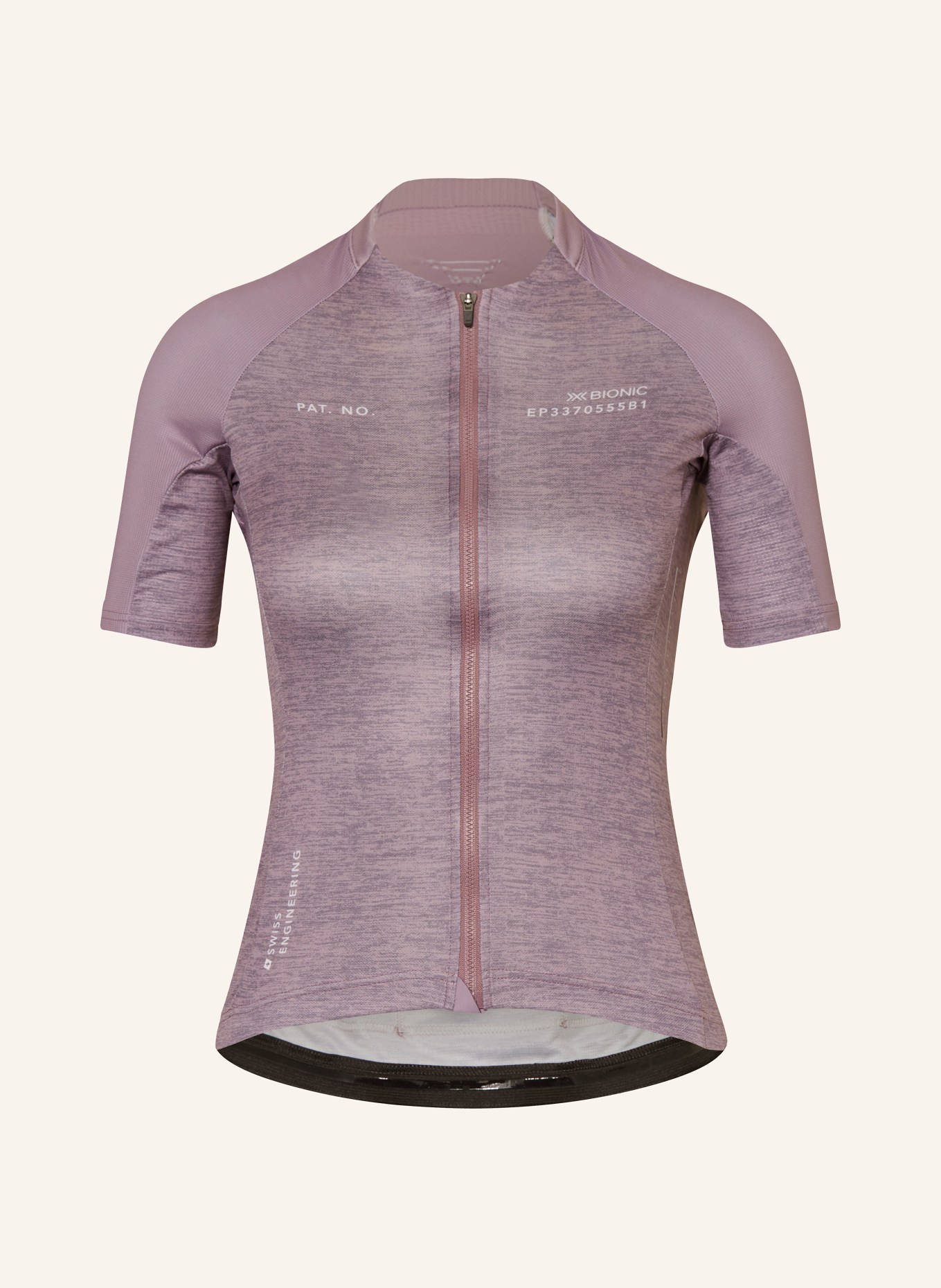 X-BIONIC Cycling jacket COREFUSION ENDURANCE, Color: LIGHT PURPLE/ GRAY (Image 1)
