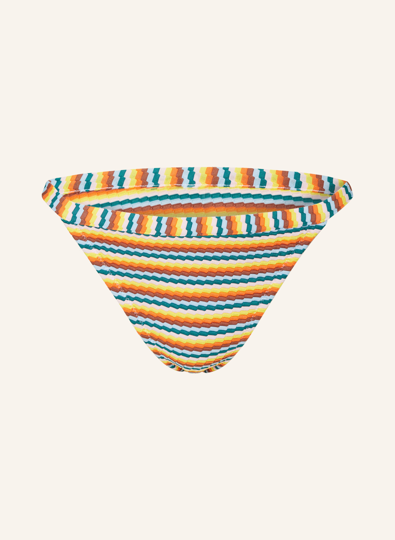 Passionata Basic-Bikini-Hose NAMIE, Farbe: HELLBLAU/ HELLROSA/ ORANGE (Bild 1)