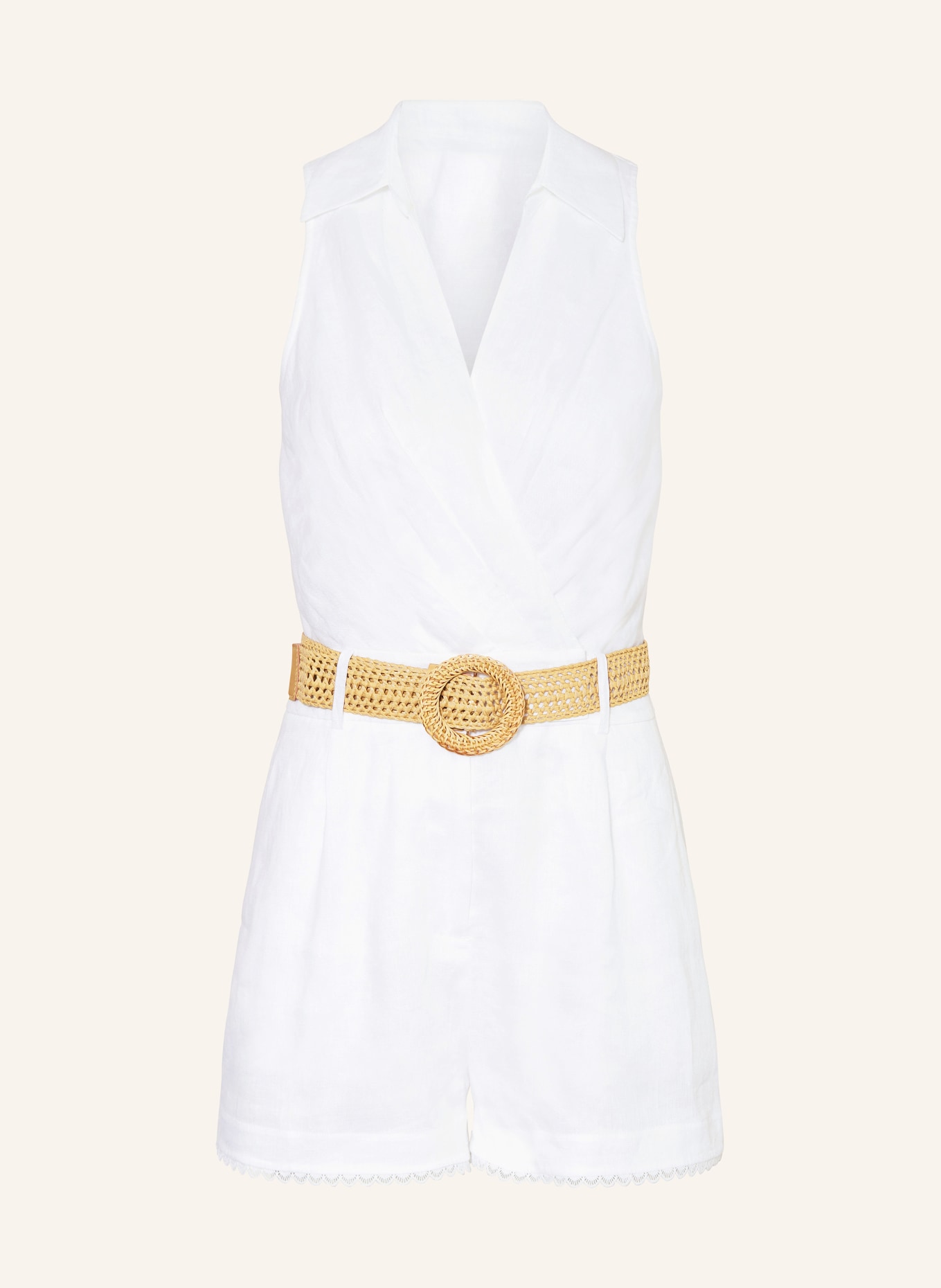 REISS Linen jumpsuit MILA, Color: WHITE (Image 1)