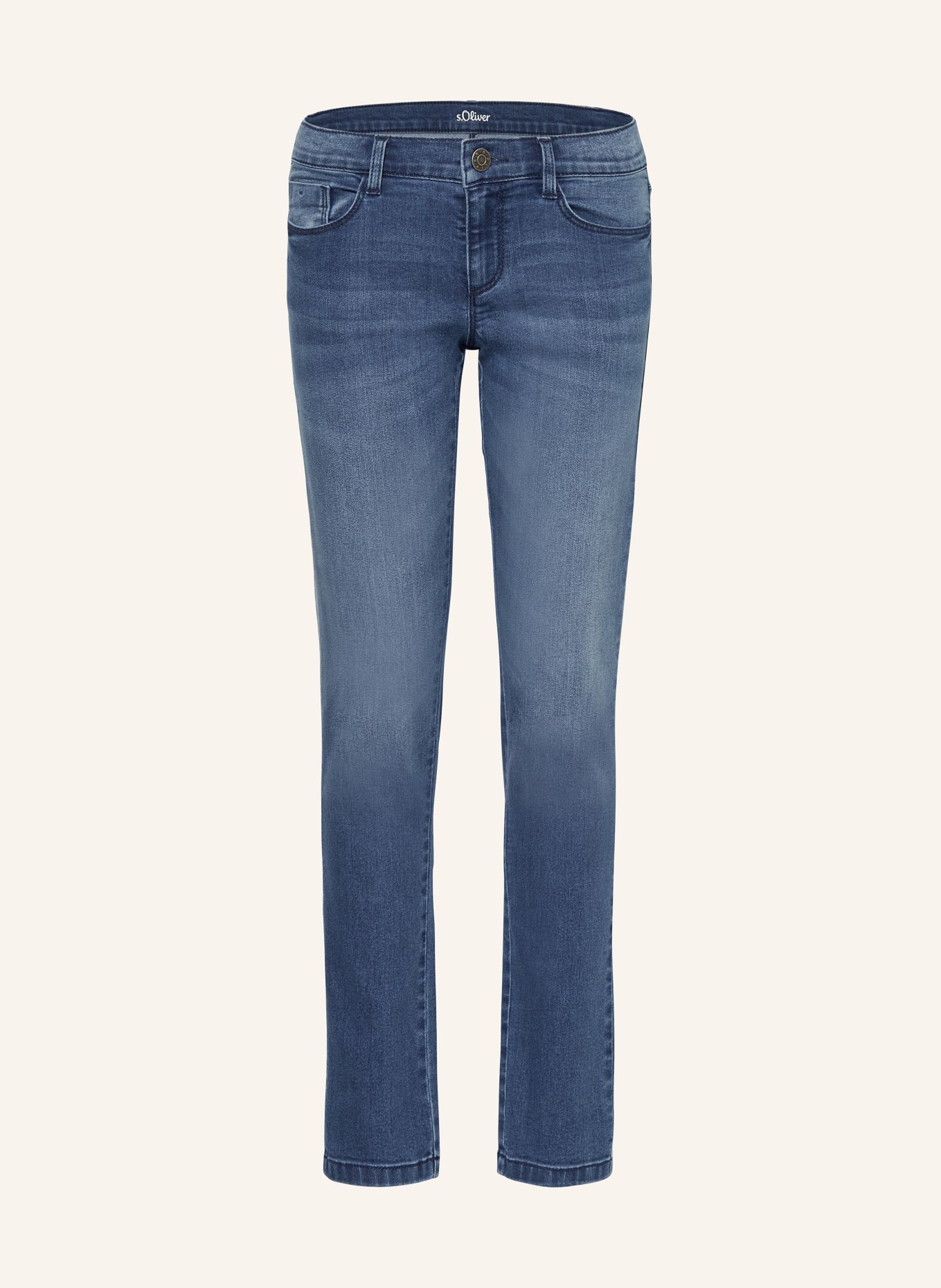 s.Oliver RED Jeans Regular Fit, Farbe: BLAU (Bild 1)