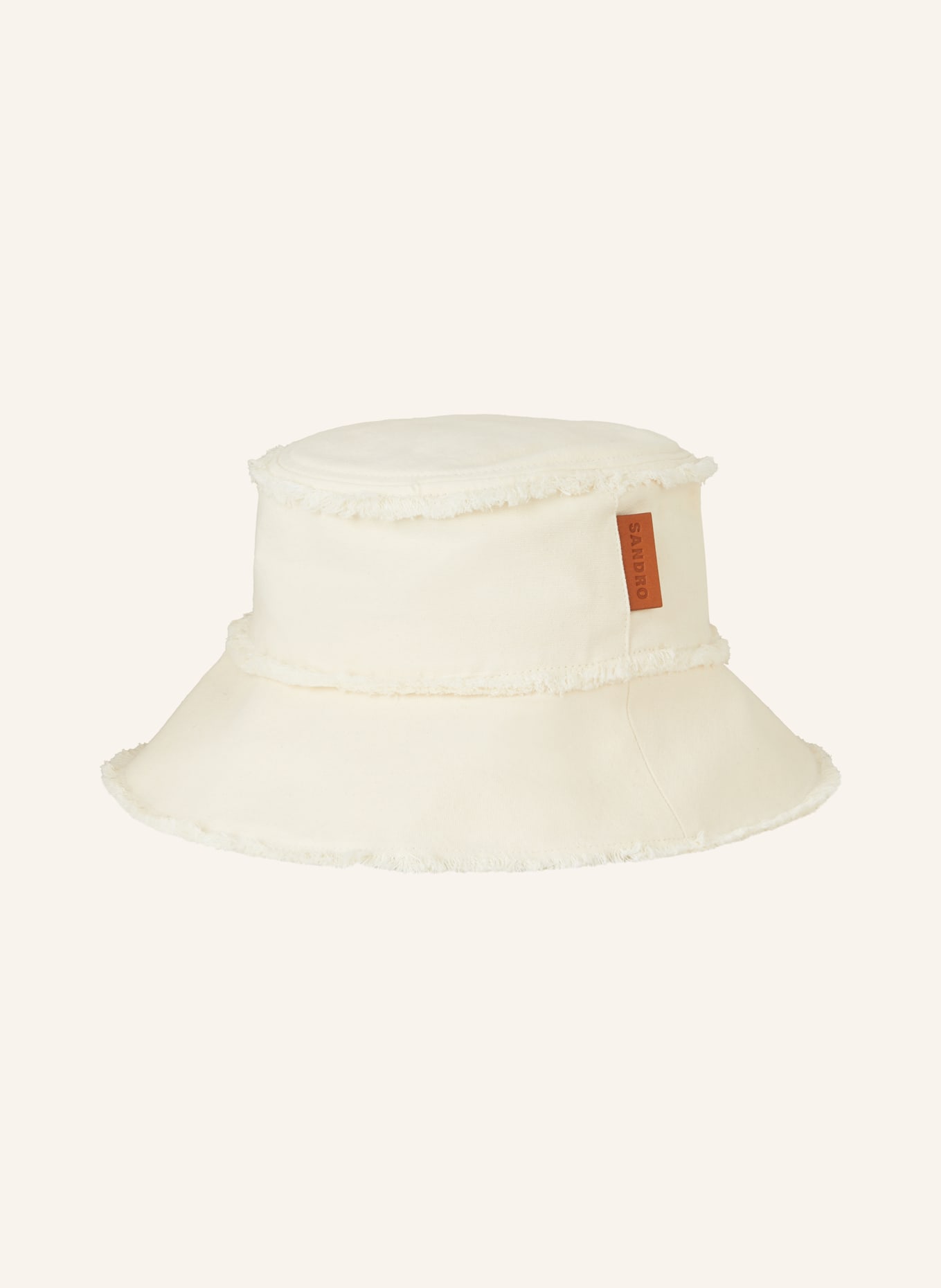 SANDRO Bucket-Hat, Farbe: ECRU (Bild 2)