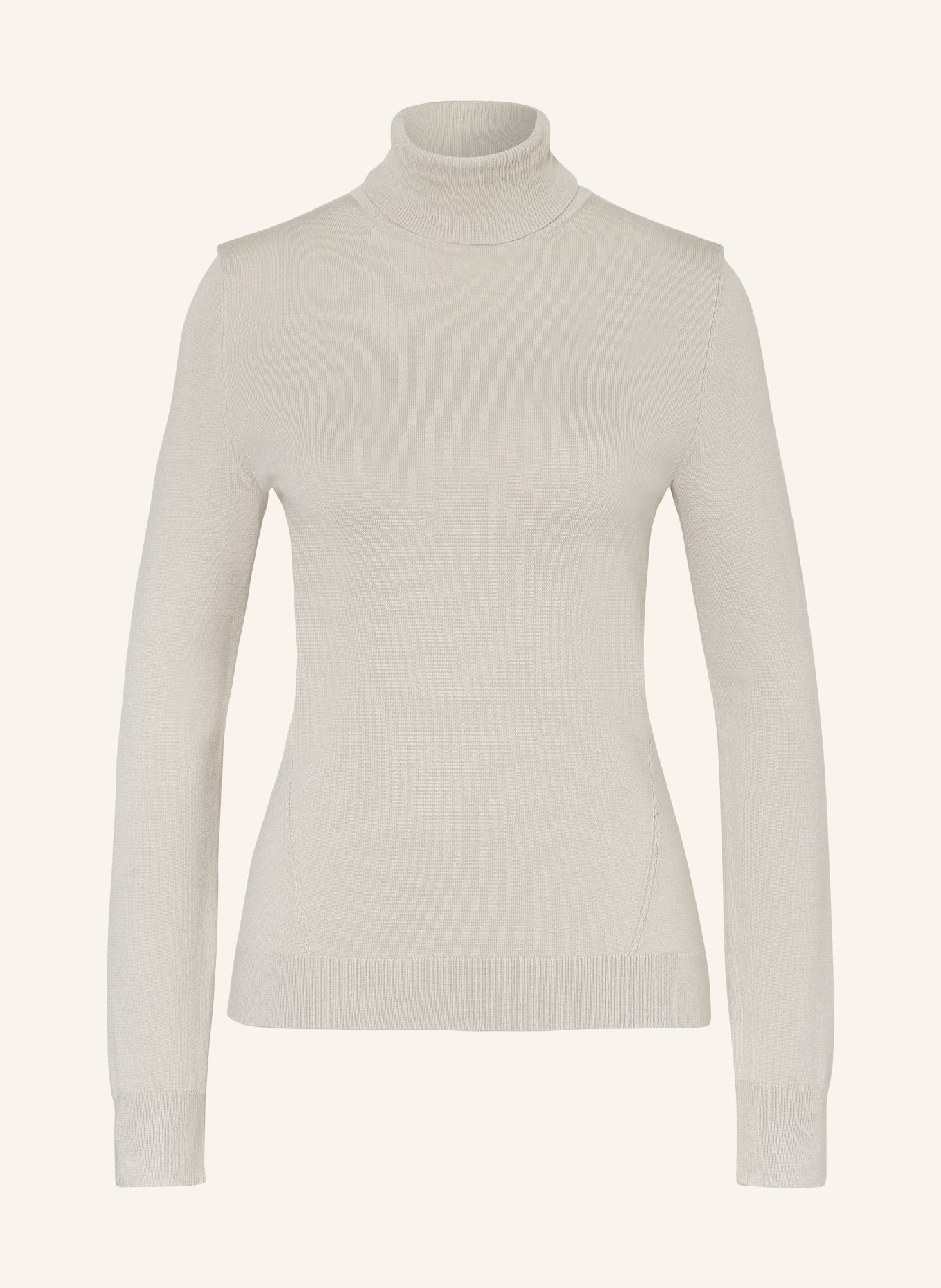 comma Rollkragenpullover, Farbe: HELLBRAUN (Bild 1)