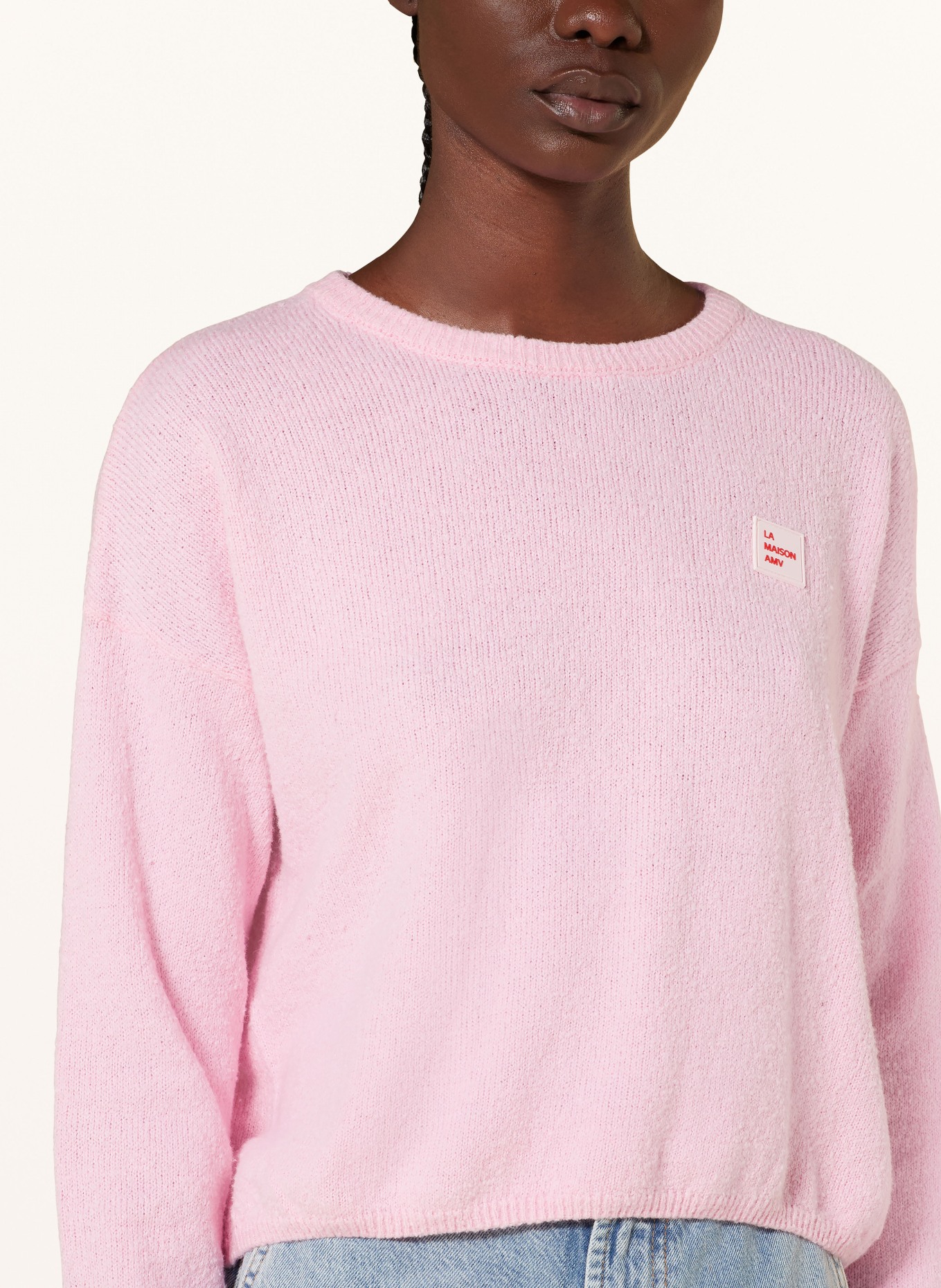American Vintage Sweater DYLBAY, Color: PINK (Image 4)