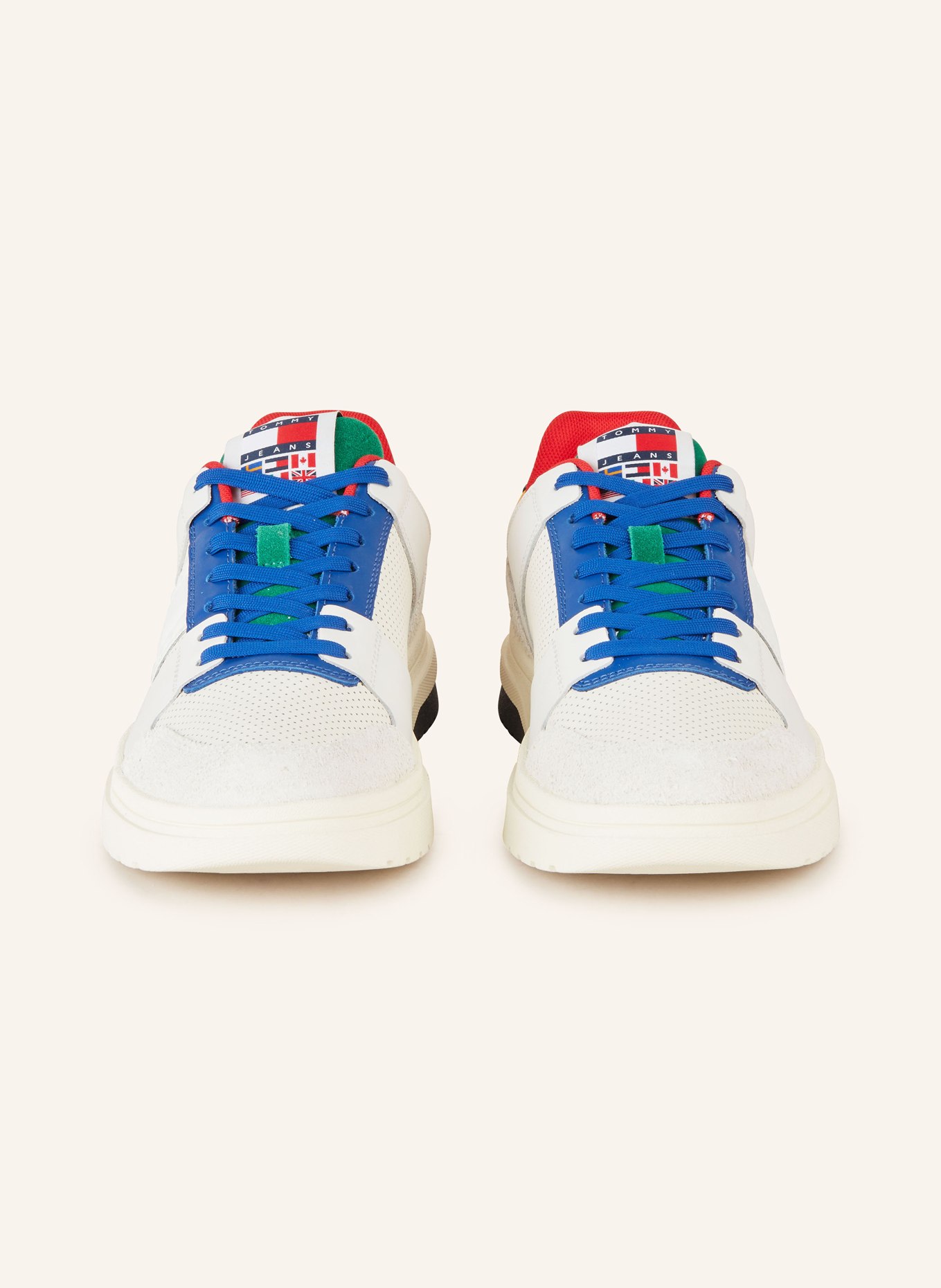 TOMMY HILFIGER Sneakers THE BROOKLYN ARCHIVE GAMES, Color: WHITE/ BLUE/ YELLOW (Image 3)