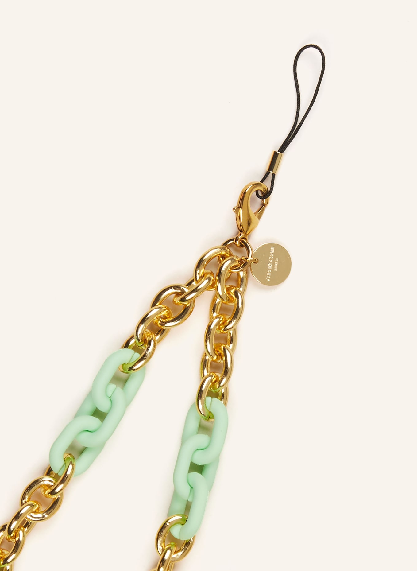 CHEEKY CHAIN MUNICH Smartphone chain LIO, Color: GOLD/ MINT (Image 2)