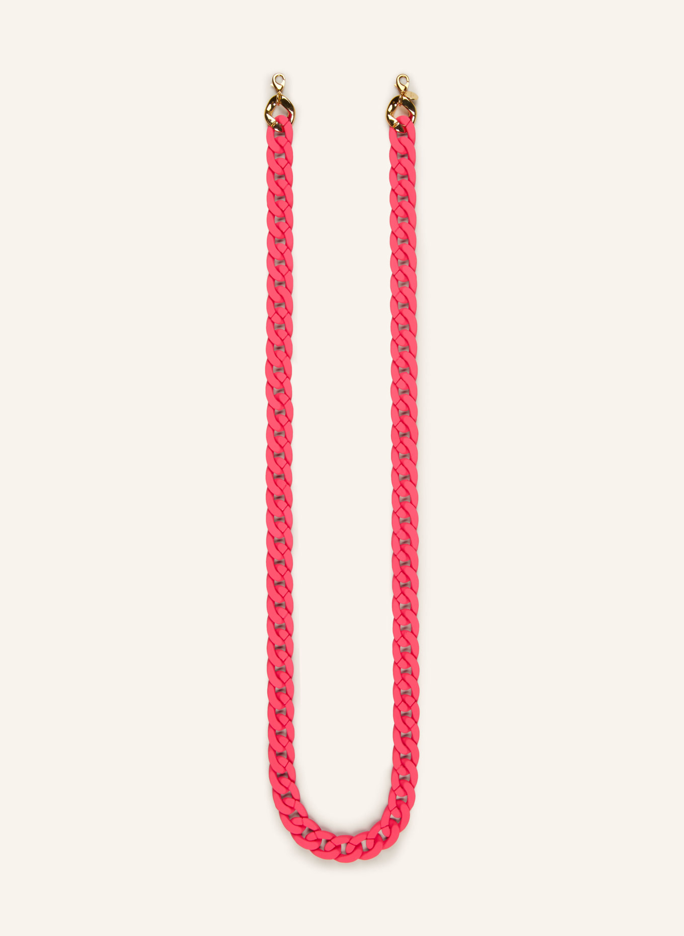 CHEEKY CHAIN MUNICH Smartphone chain SILK, Color: NEON PINK (Image 1)