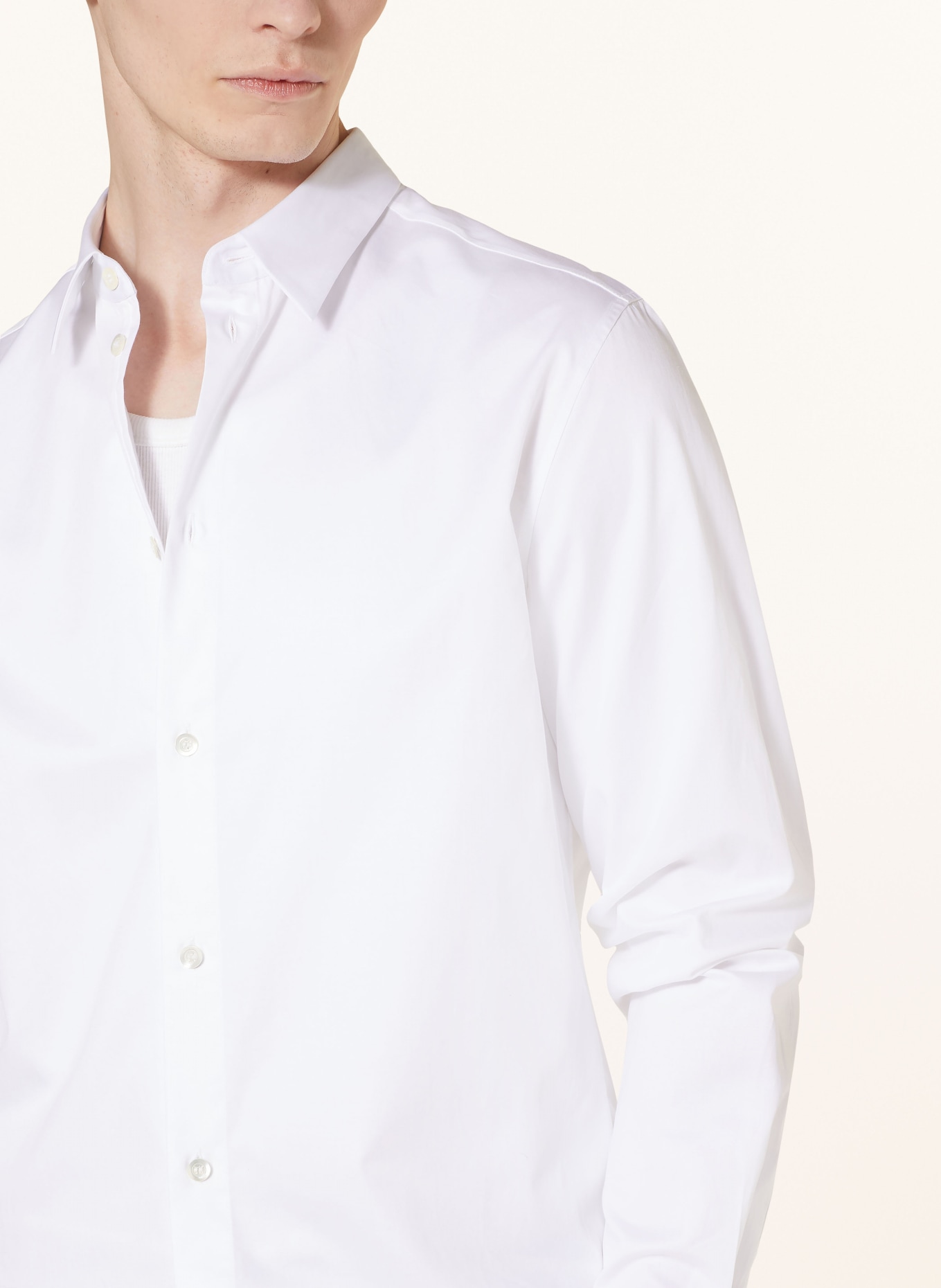 COS Shirt regular fit, Color: WHITE (Image 4)