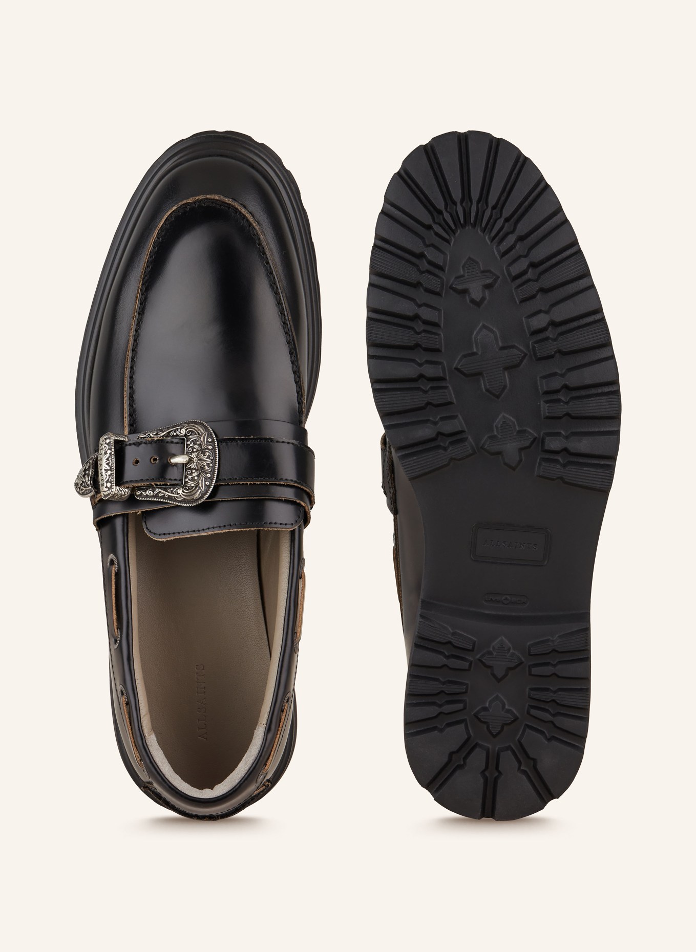ALLSAINTS Loafers HANBURY, Color: BLACK (Image 5)