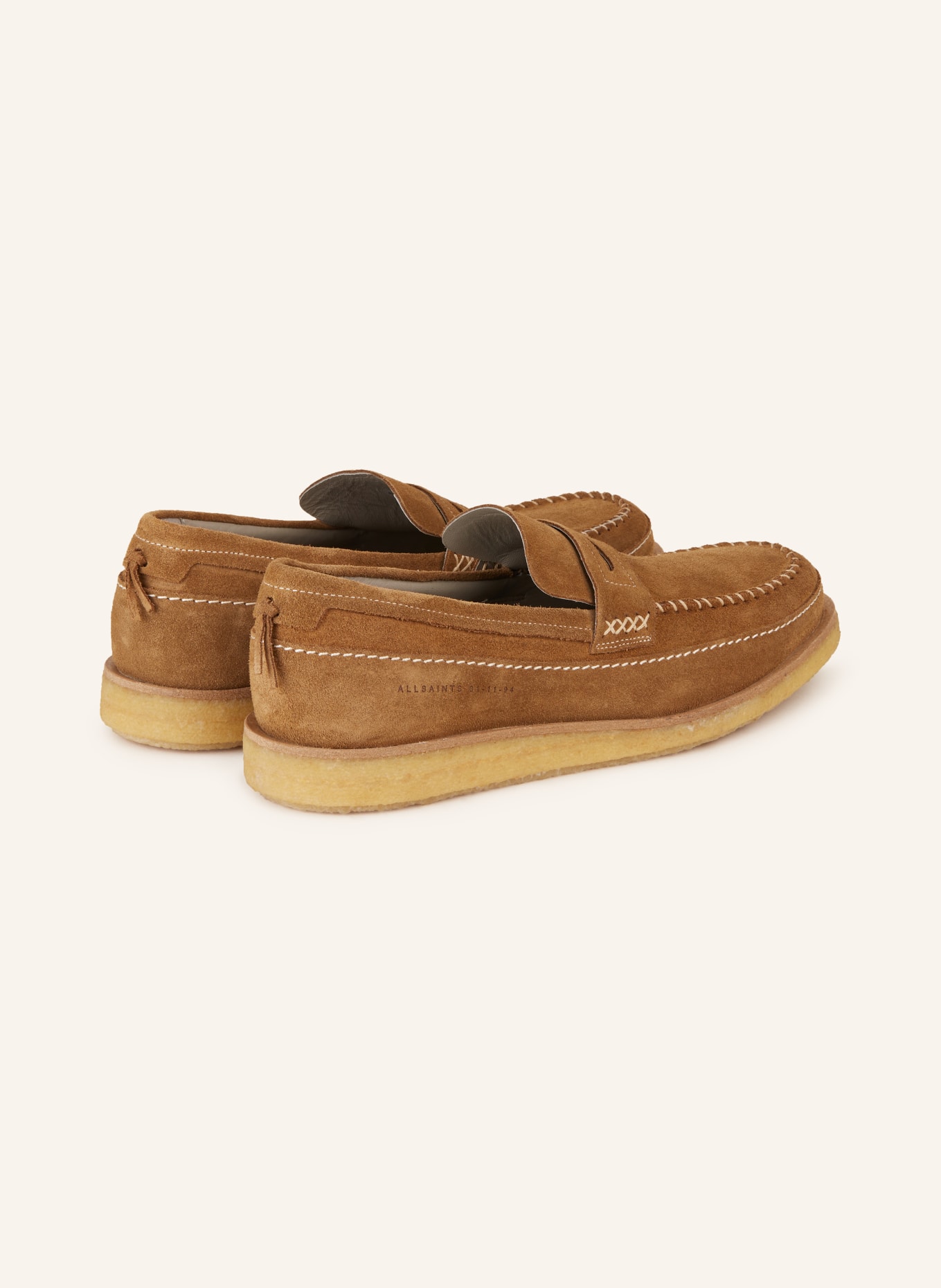 ALLSAINTS Penny loafers JAGO, Color: BROWN (Image 2)