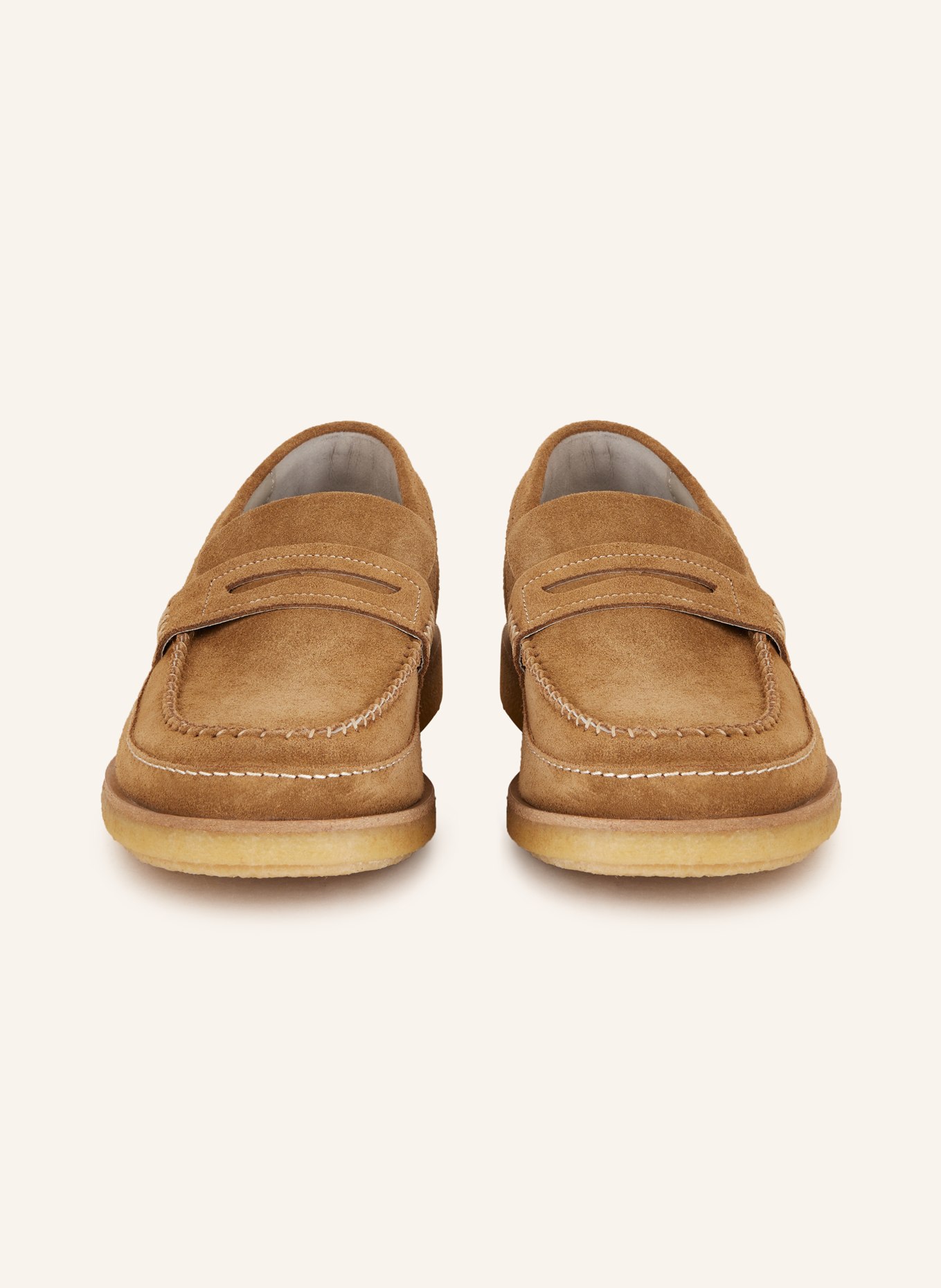 ALLSAINTS Penny loafers JAGO, Color: BROWN (Image 3)
