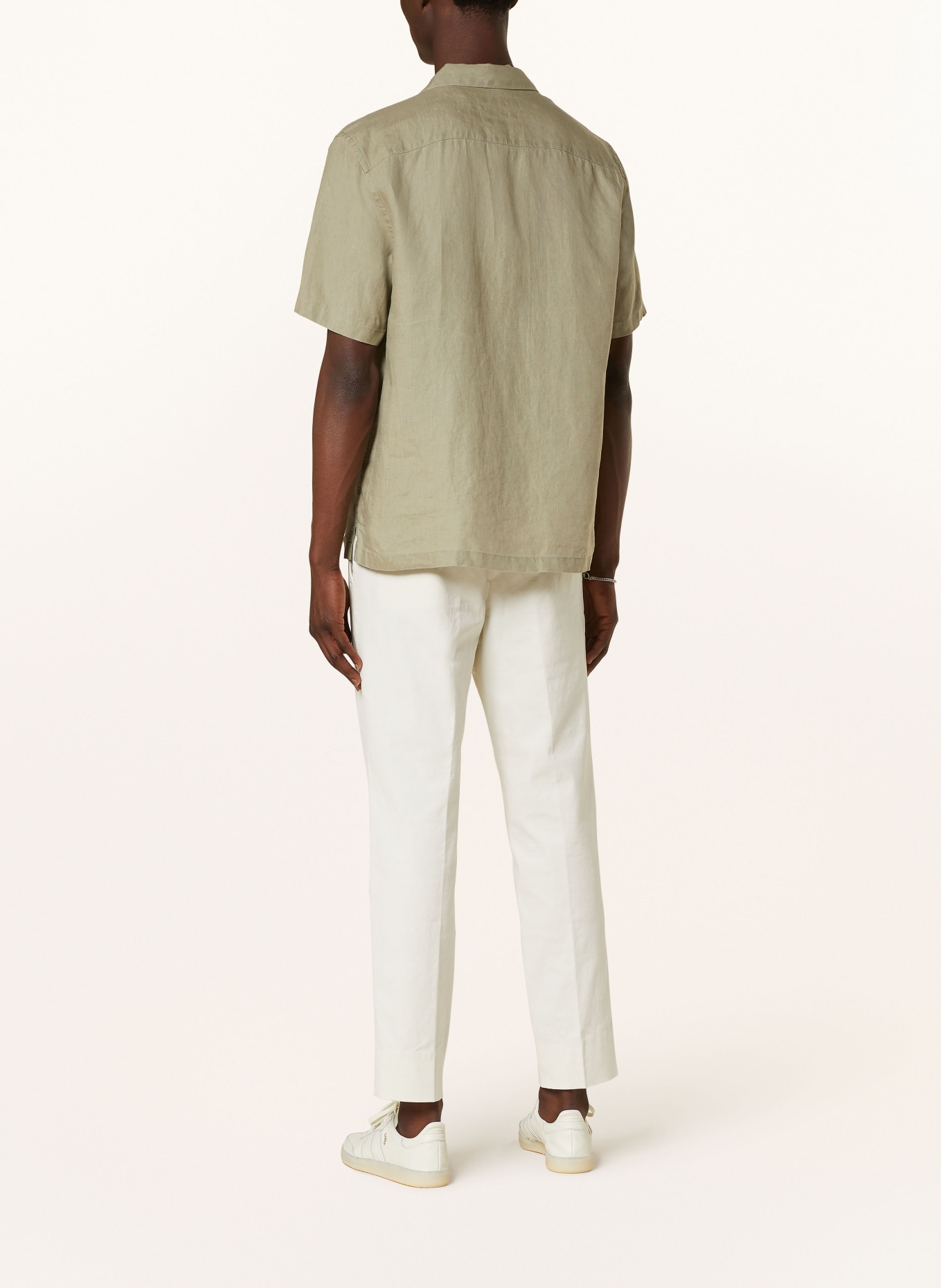 ALLSAINTS Resort shirt AUDLEY relaxed fit, Color: LIGHT GREEN (Image 3)