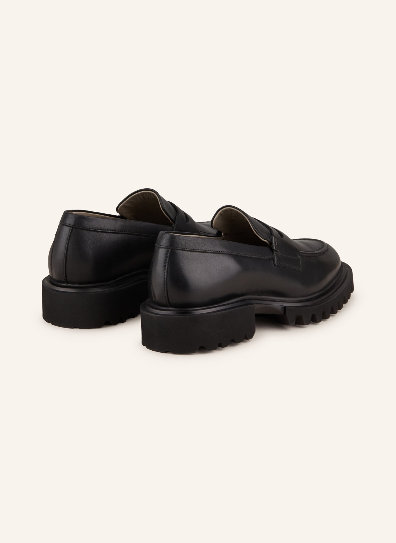 ALLSAINTS Penny loafers LOLA, Color: BLACK (Image 2)