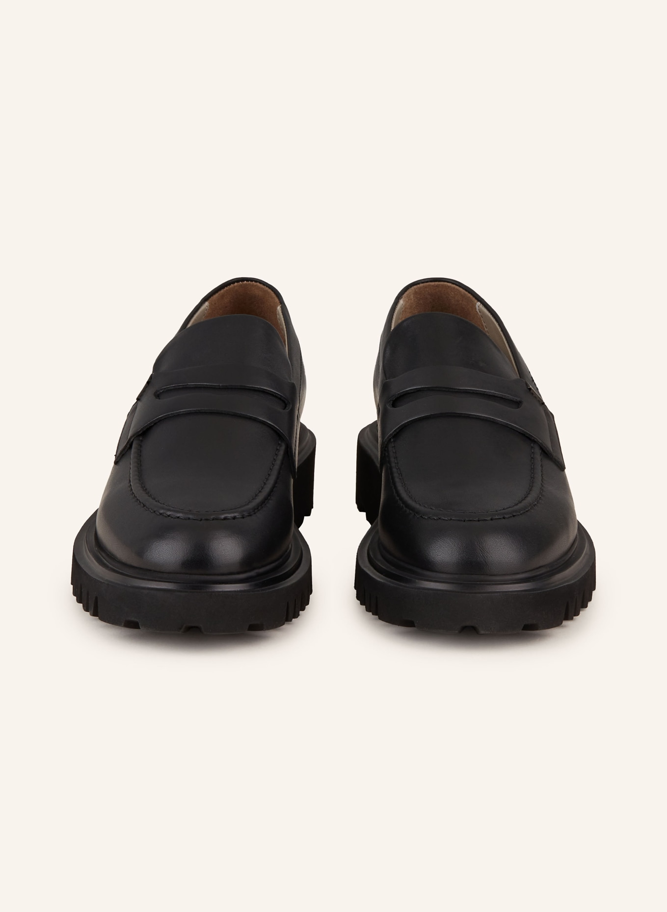 ALLSAINTS Penny loafers LOLA, Color: BLACK (Image 3)