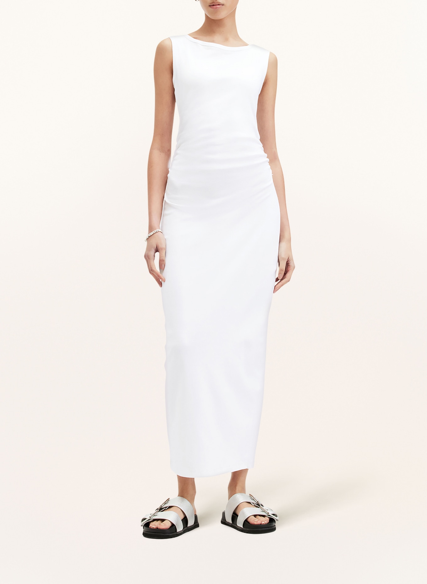 ALLSAINTS Jersey dress KATARINA, Color: WHITE (Image 2)