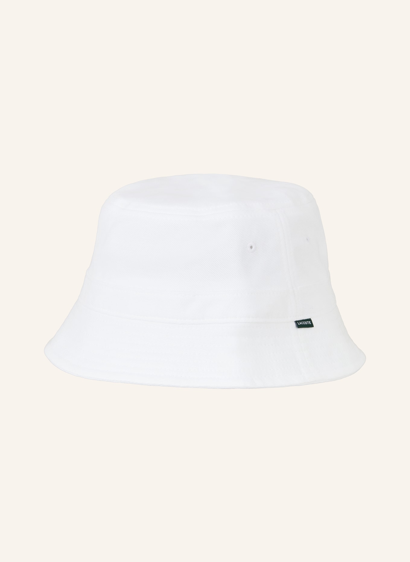 LACOSTE Bucket-Hat, Farbe: WEISS (Bild 2)