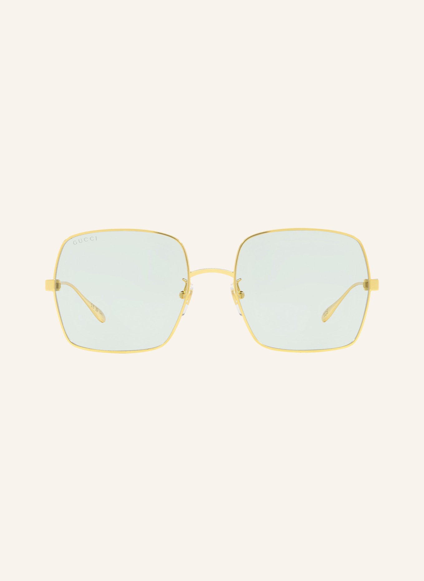 GUCCI Sunglasses GC002133: 2300J1 - GOLD/GREEN