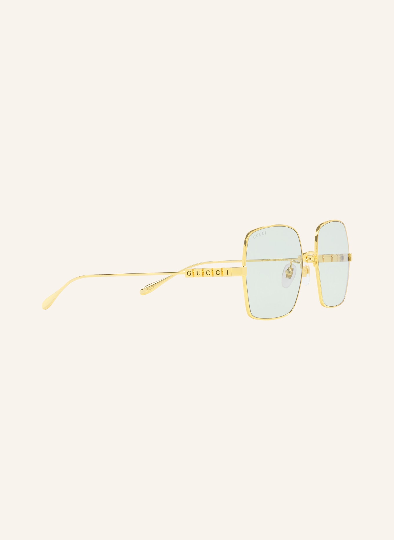 GUCCI Sunglasses GC002133: 2300J1 - GOLD/GREEN