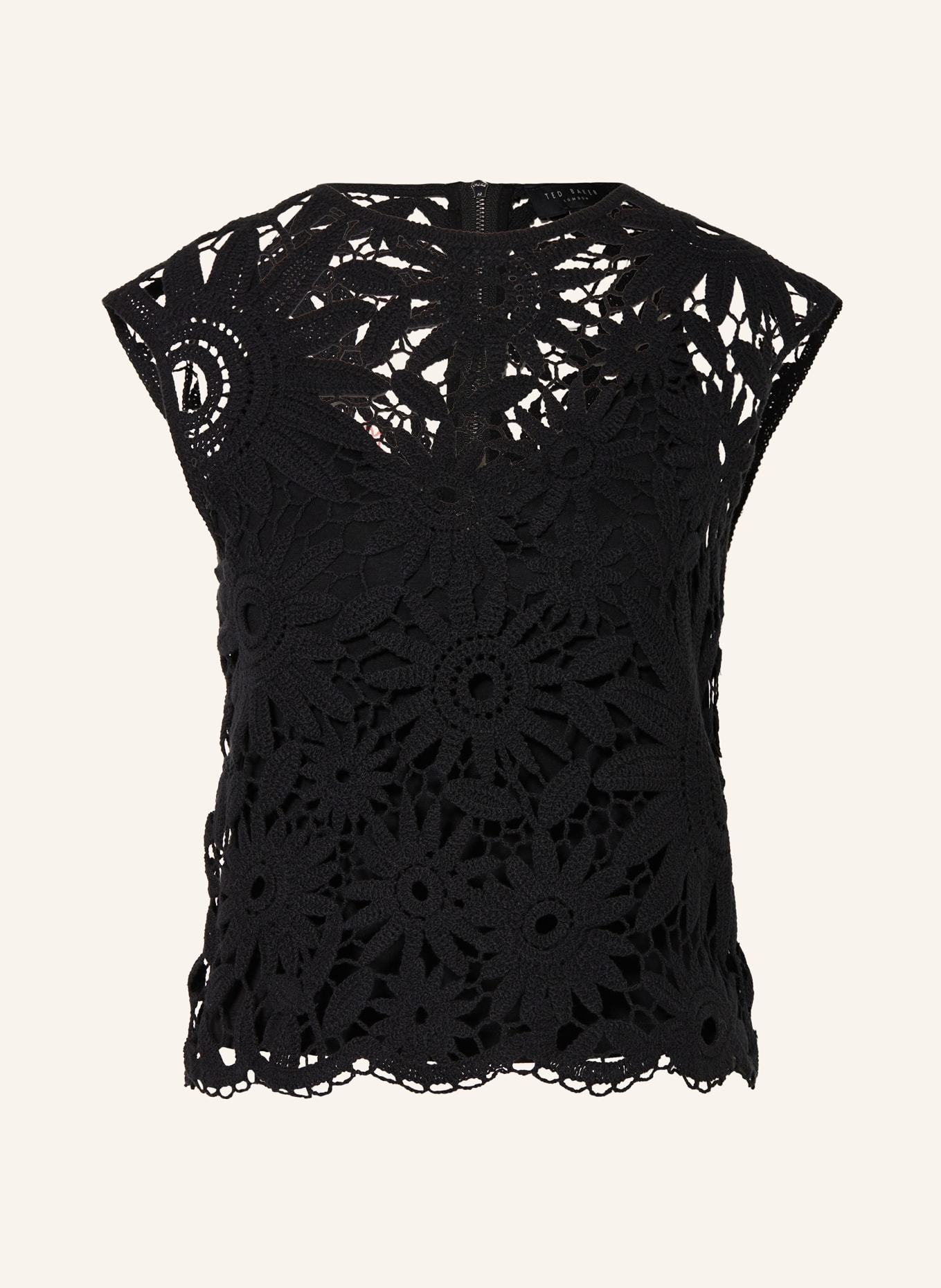 TED BAKER Blouse top KATRNN in lace, Color: BLACK (Image 1)