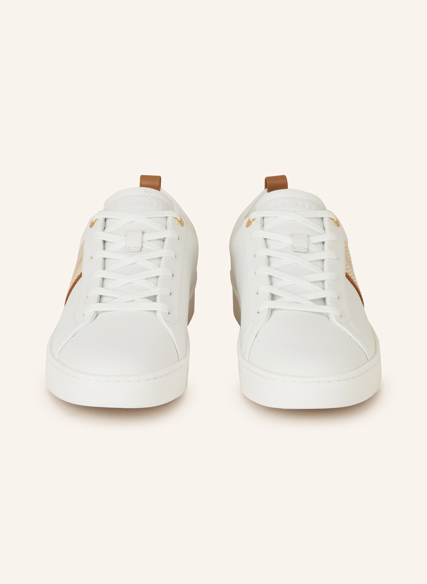 TED BAKER Sneakers BAILY, Color: WHITE/ BROWN (Image 3)