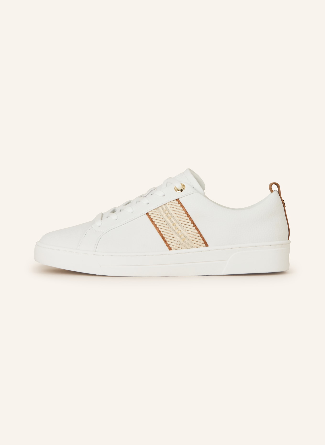 TED BAKER Sneakers BAILY, Color: WHITE/ BROWN (Image 4)